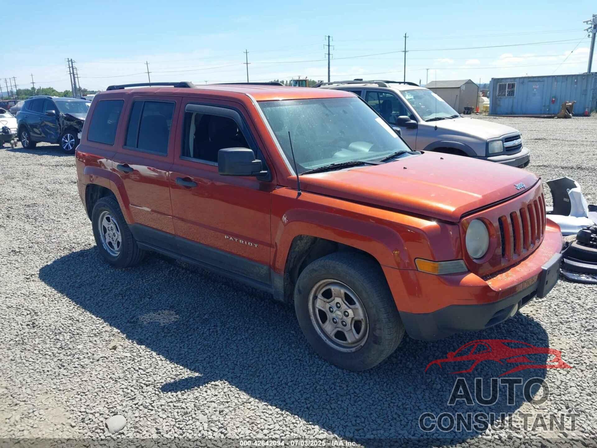 JEEP PATRIOT 2012 - 1C4NJPBA6CD674474