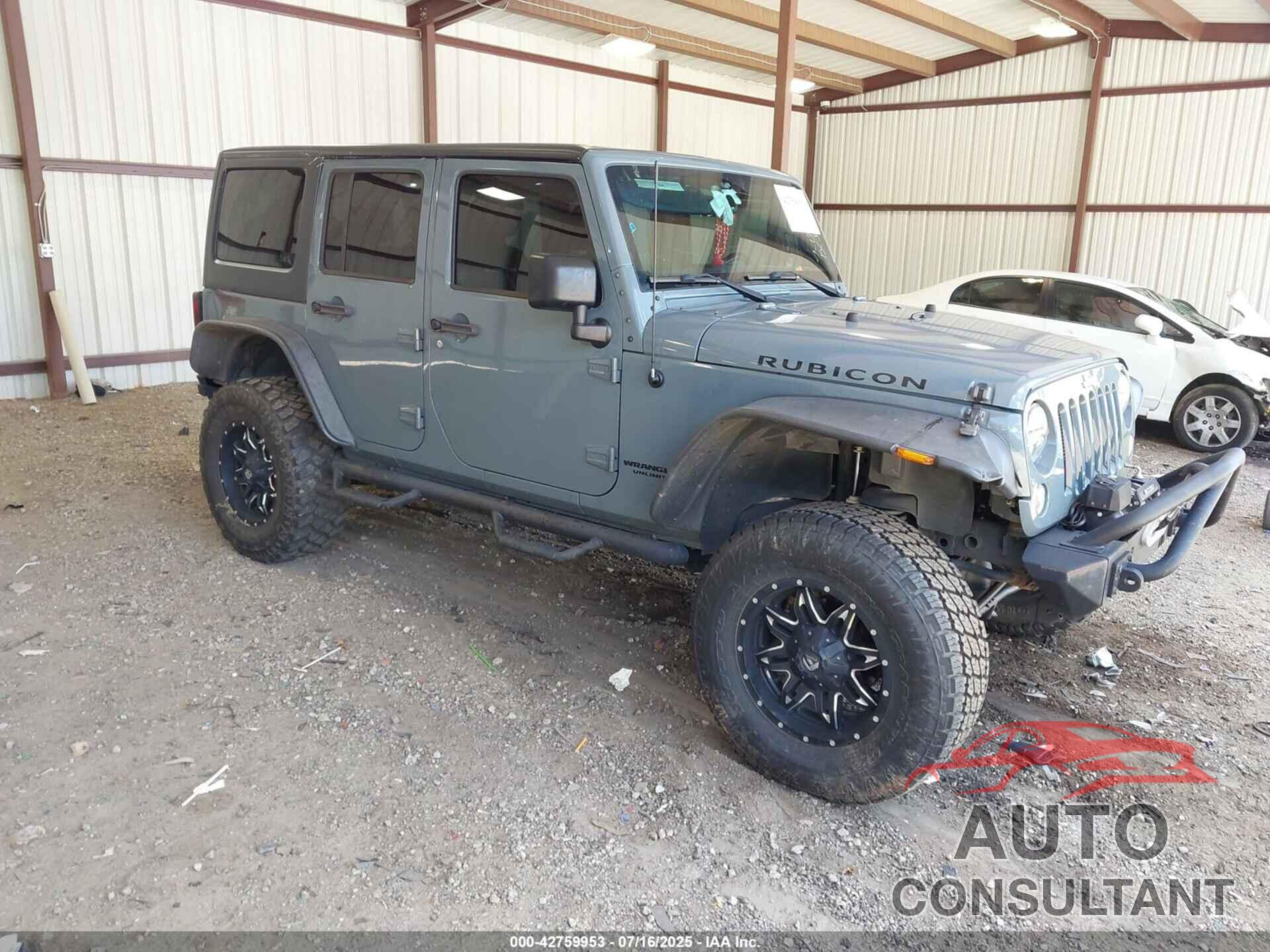 JEEP WRANGLER UNLIMITED 2015 - 1C4BJWFG3FL605313