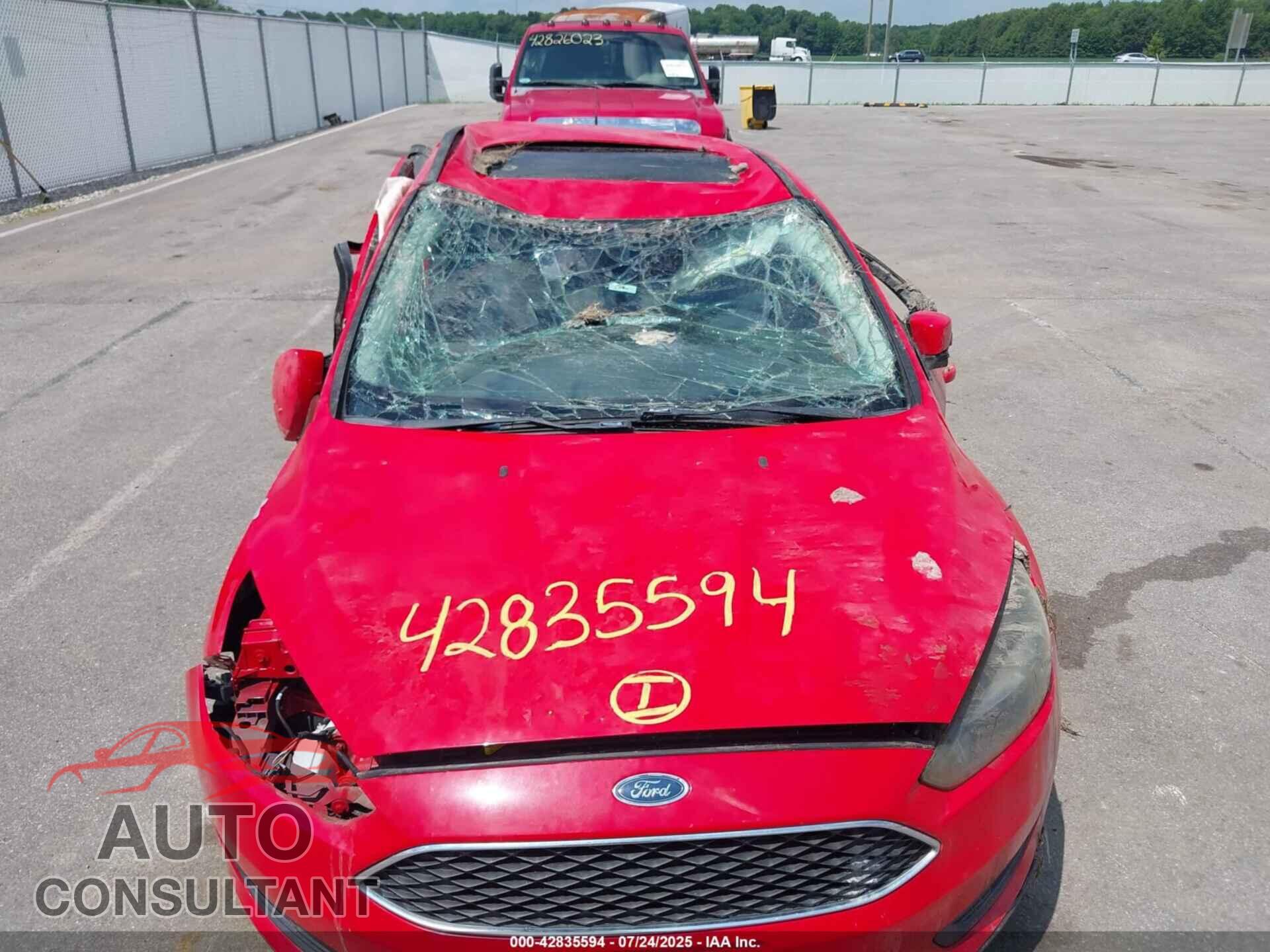 FORD FOCUS 2016 - 1FADP3F25GL314507