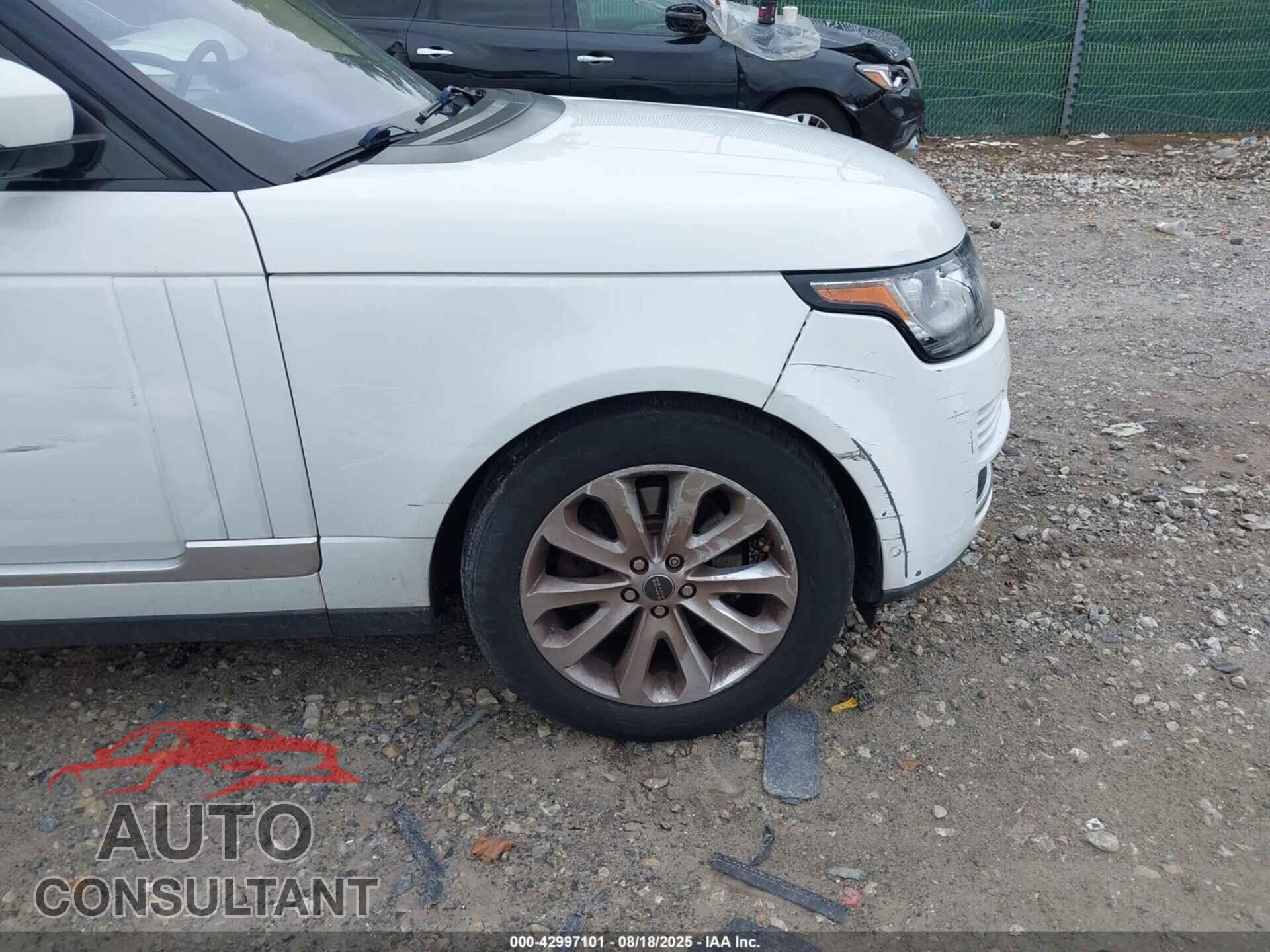 LAND ROVER RANGE ROVER 2016 - SALGS2KF2GA261407