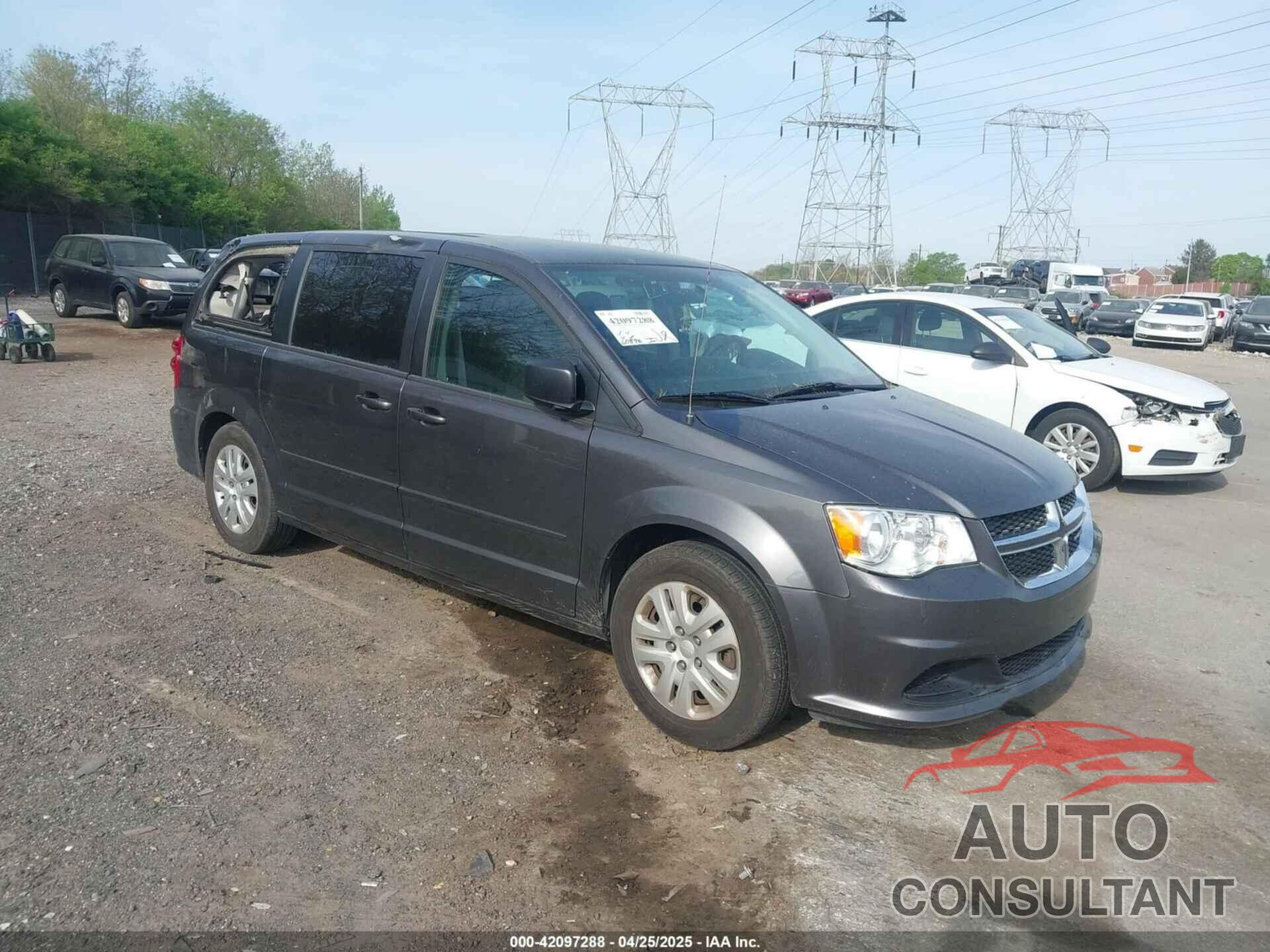DODGE GRAND CARAVAN 2017 - 2C4RDGBGXHR549334