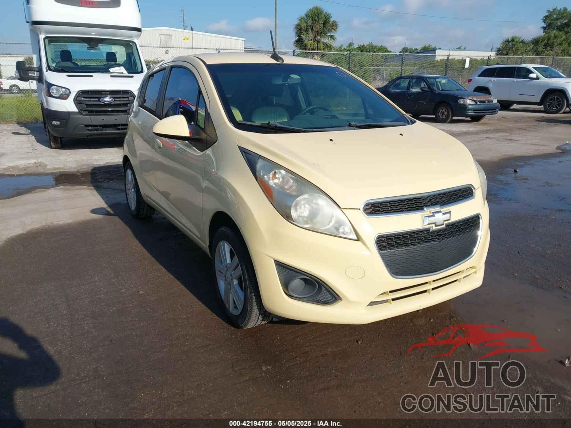 CHEVROLET SPARK 2014 - KL8CB6S95EC460954
