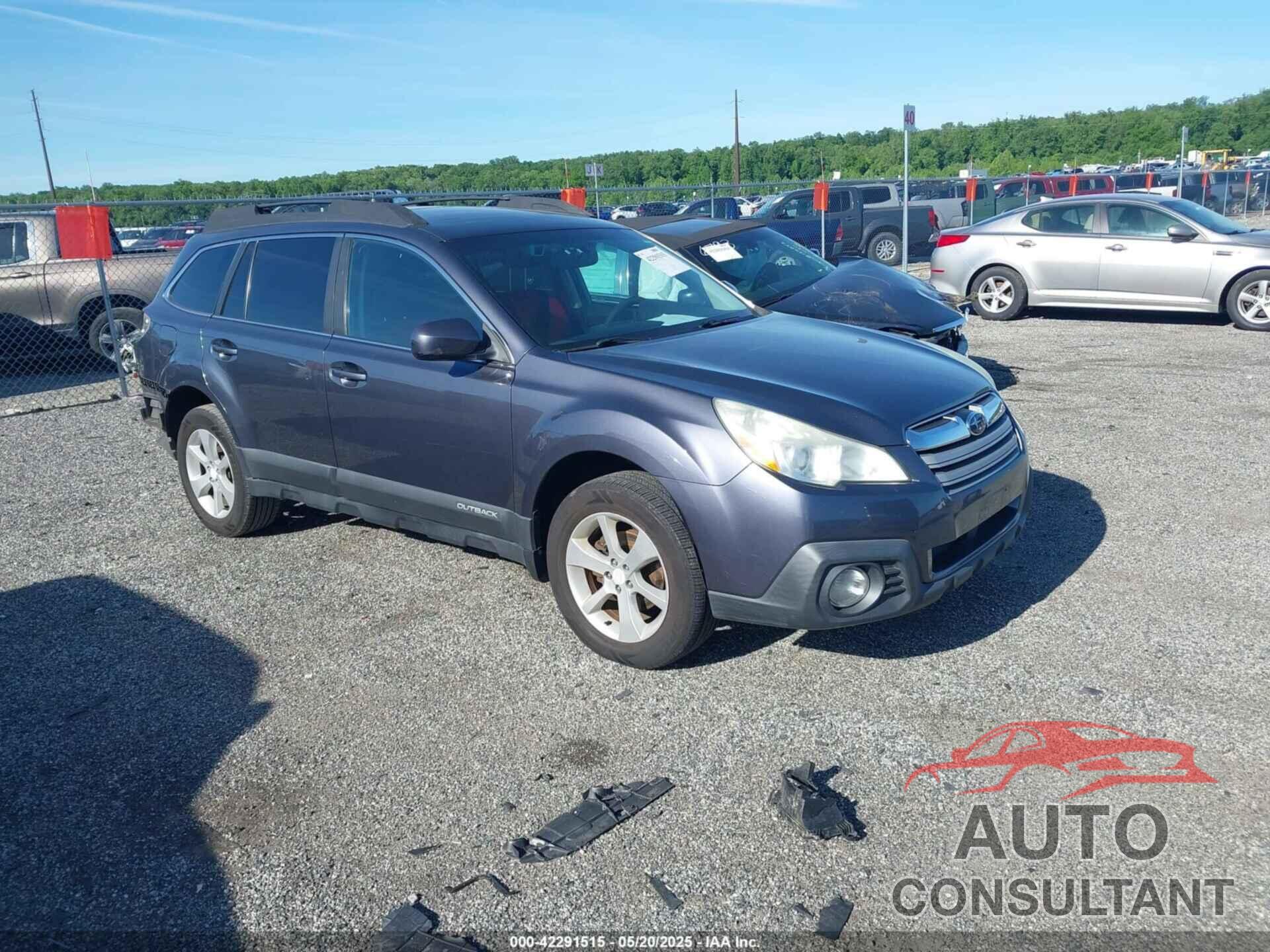 SUBARU OUTBACK 2014 - 4S4BRBFC2E3206076