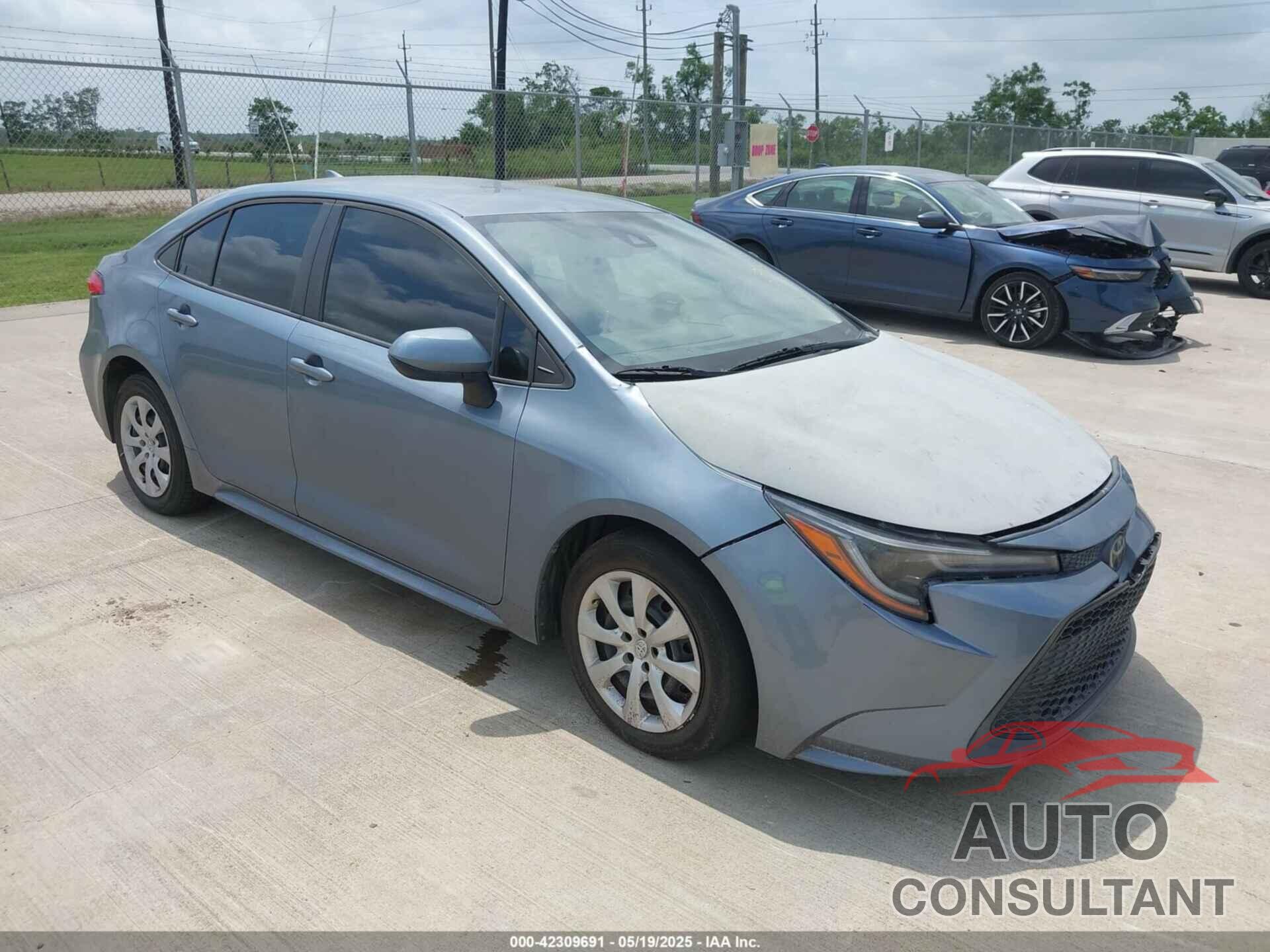 TOYOTA COROLLA 2020 - 5YFEPRAE1LP084405