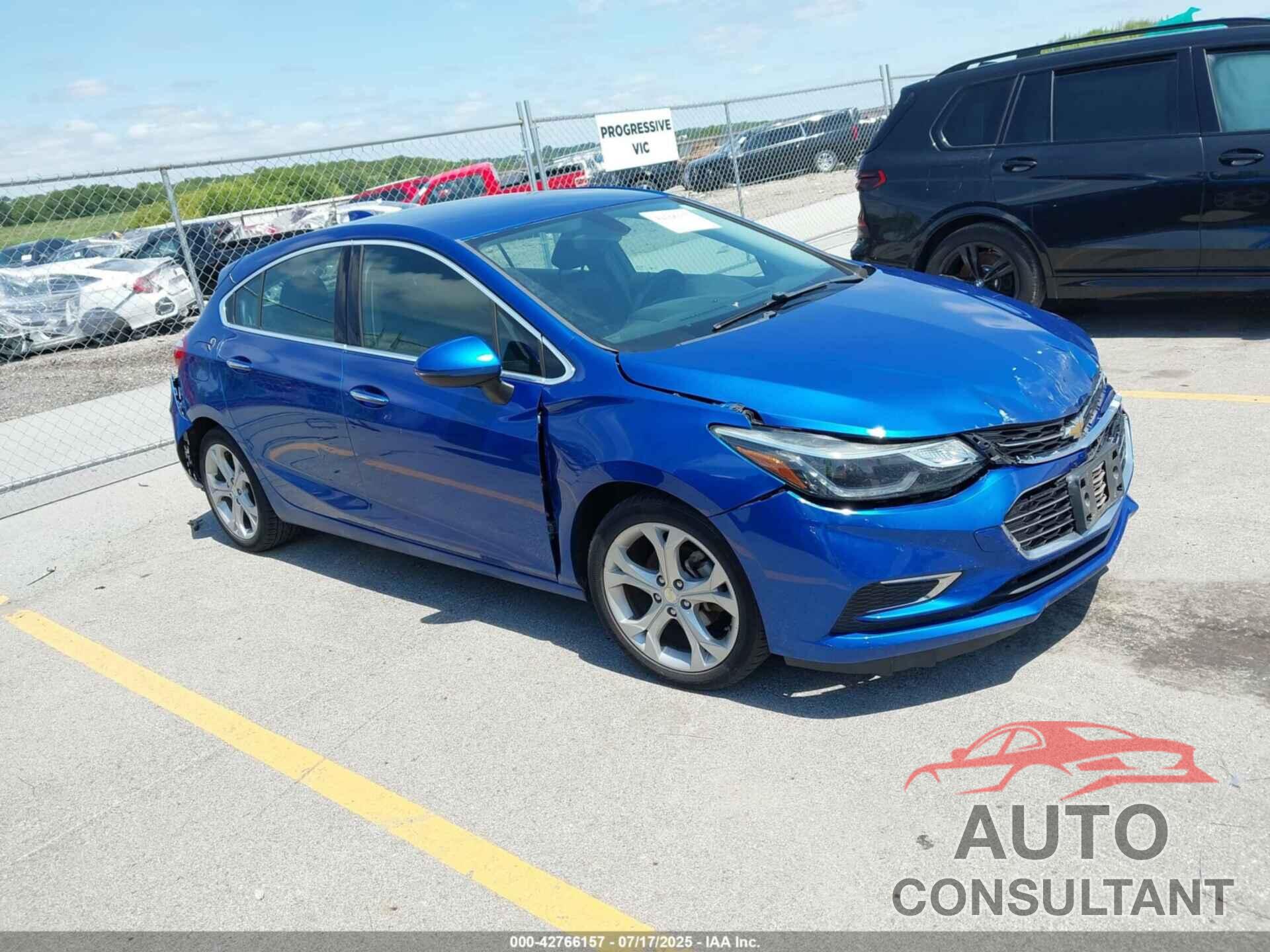 CHEVROLET CRUZE 2017 - 3G1BF6SM7HS603857