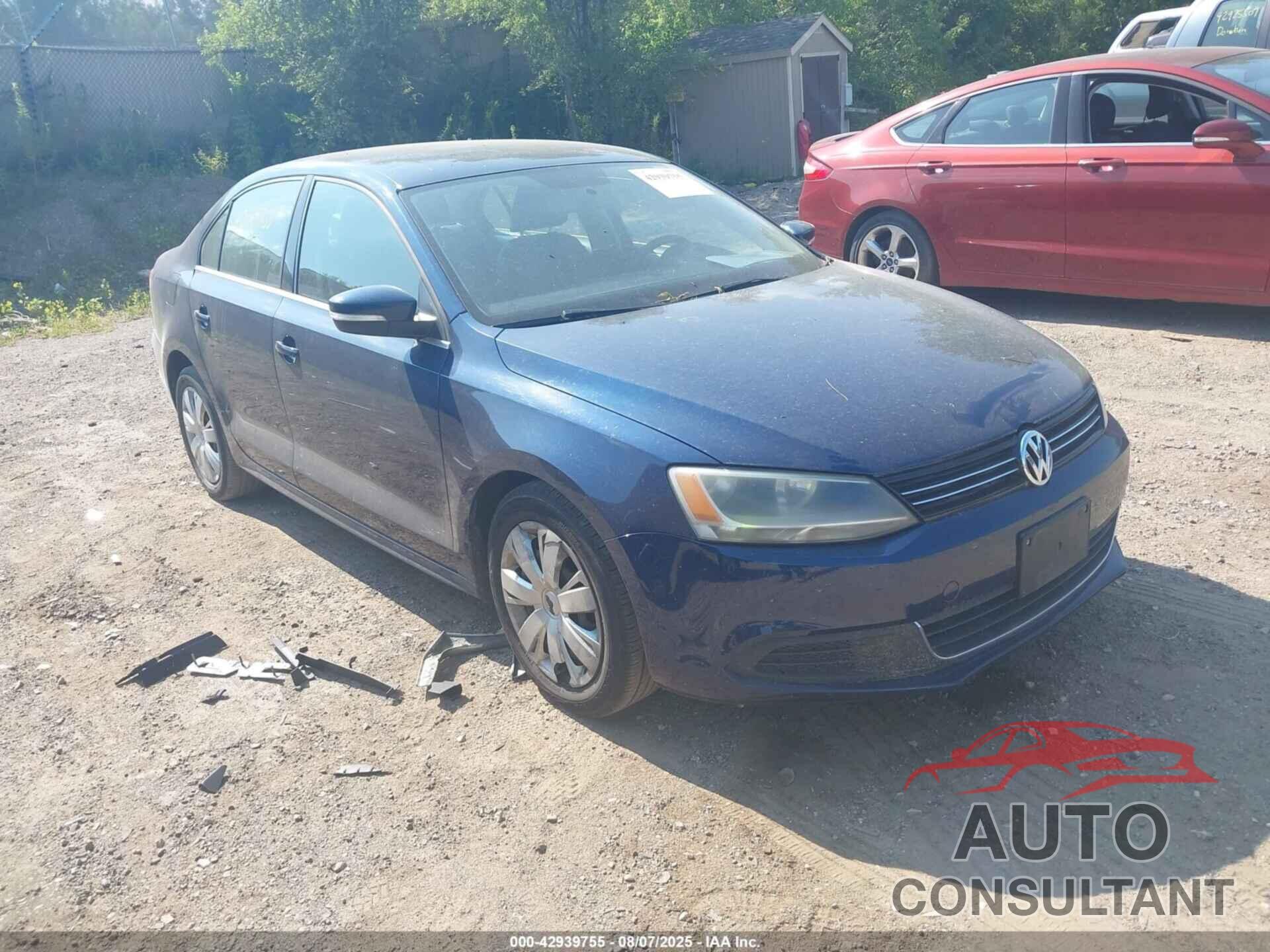 VOLKSWAGEN JETTA 2013 - 3VWDP7AJ6DM377395