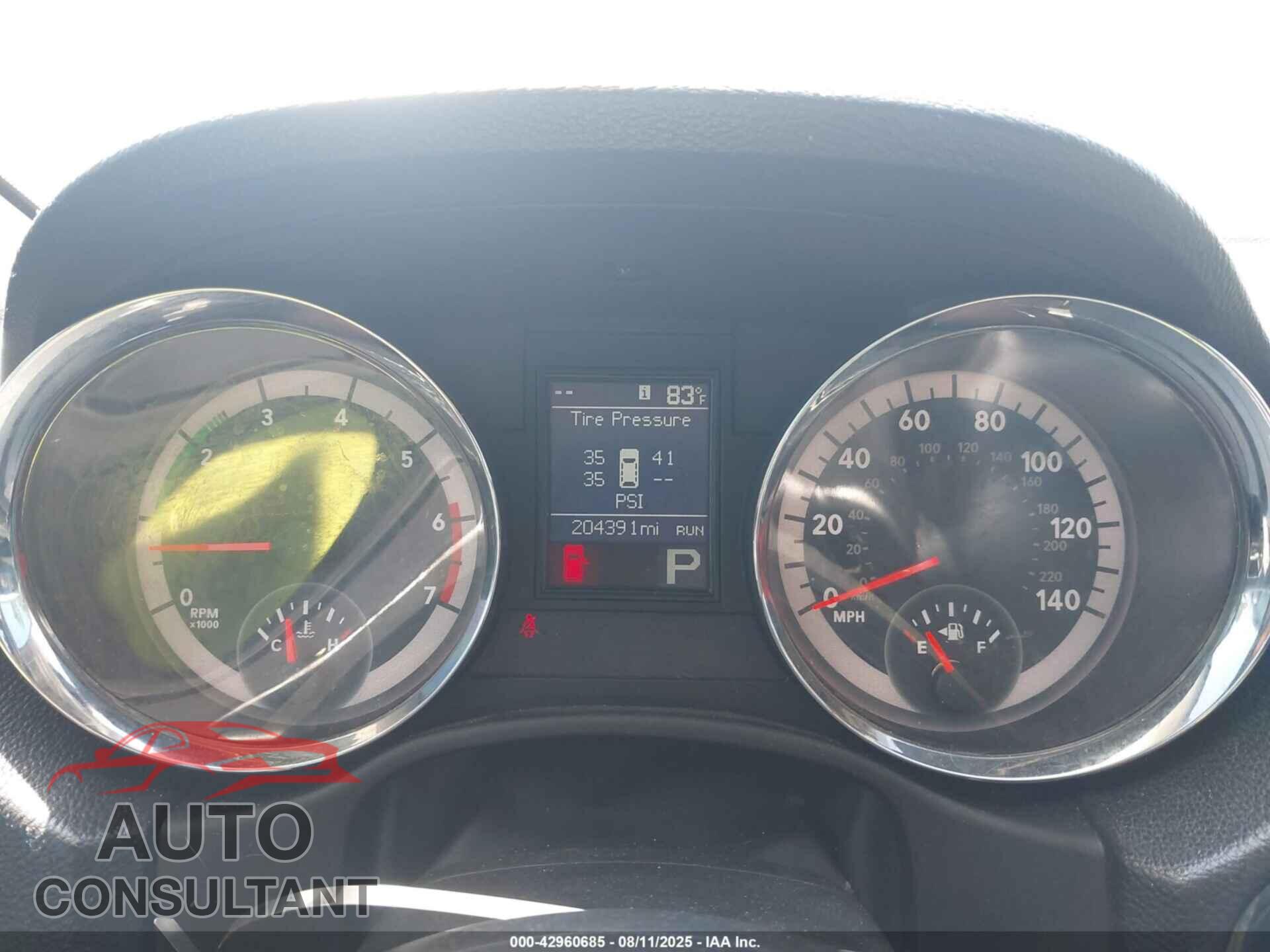 DODGE DURANGO 2013 - 1C4RDJEG7DC548220