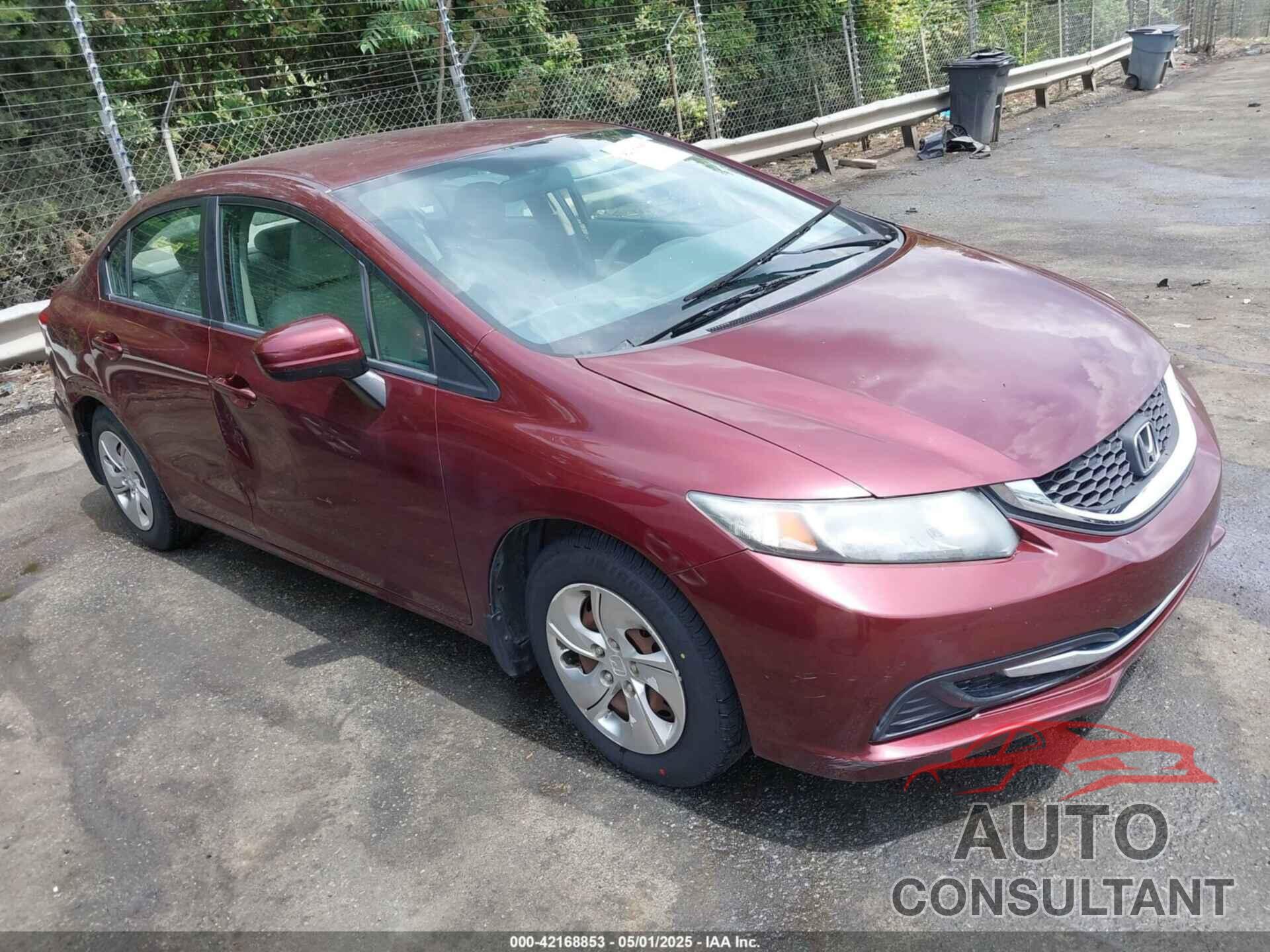 HONDA CIVIC 2015 - 2HGFB2F5XFH557118