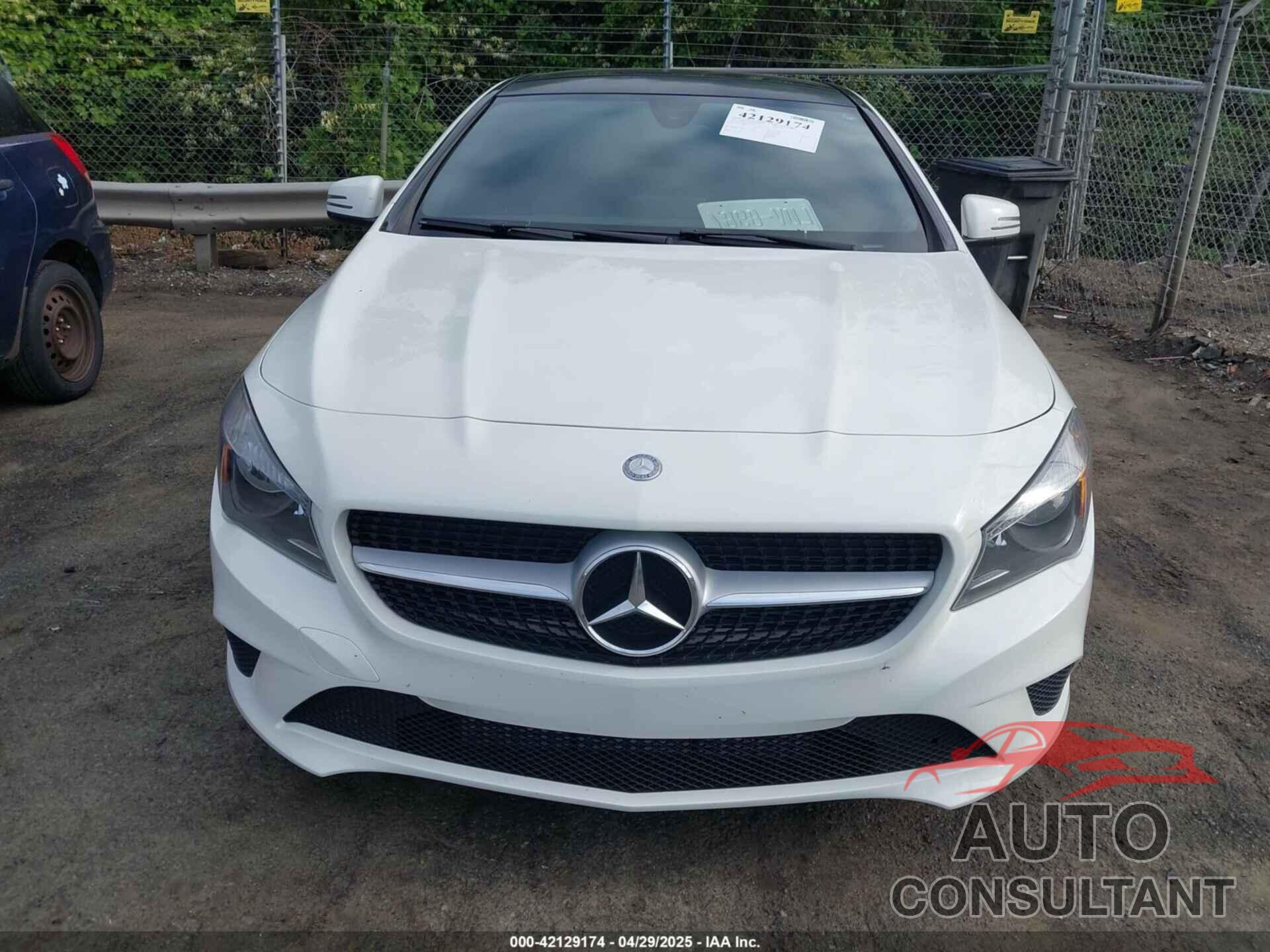 MERCEDES-BENZ CLA 250 2016 - WDDSJ4EB4GN338592