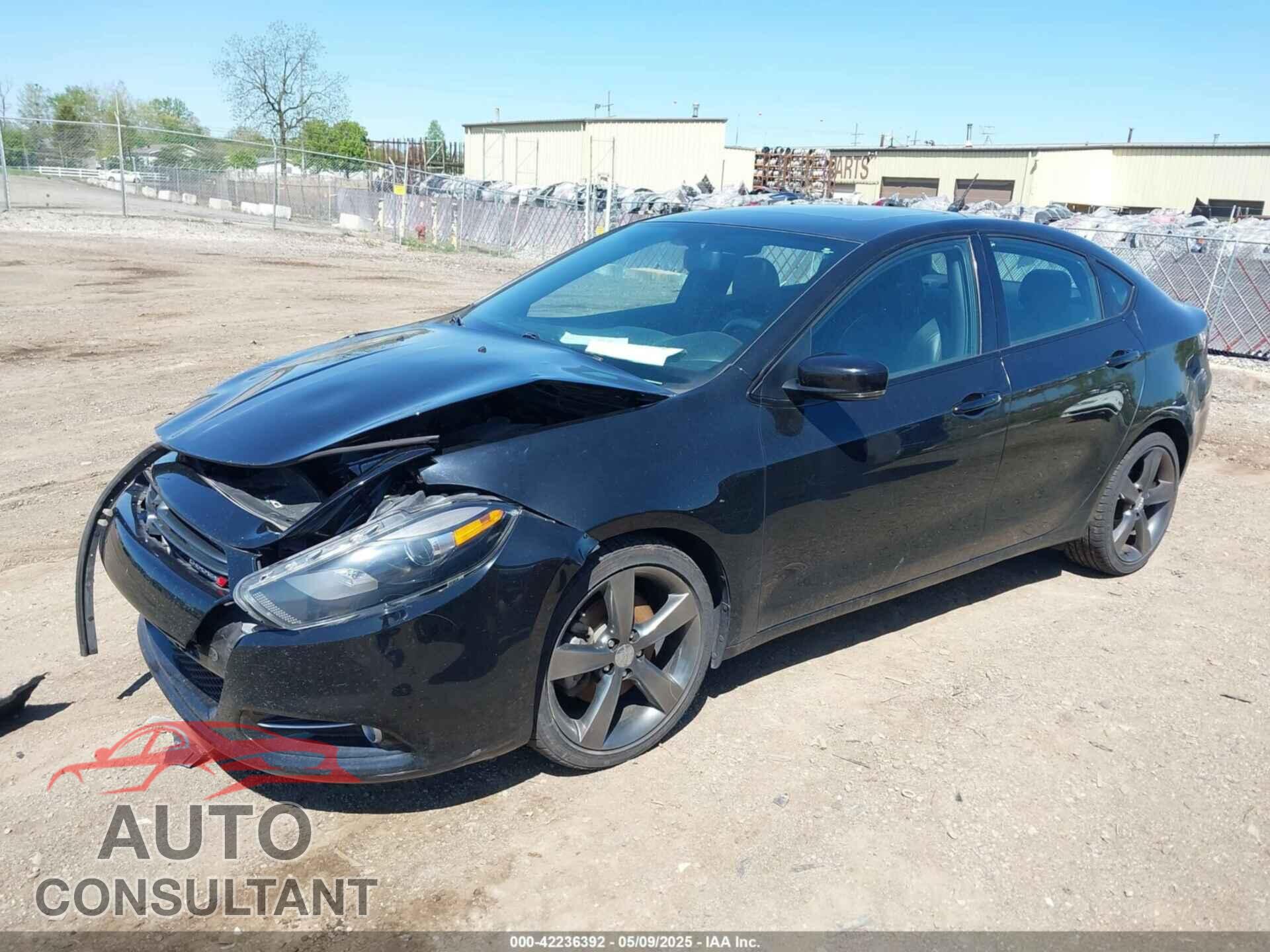 DODGE DART 2015 - 1C3CDFEB3FD307389