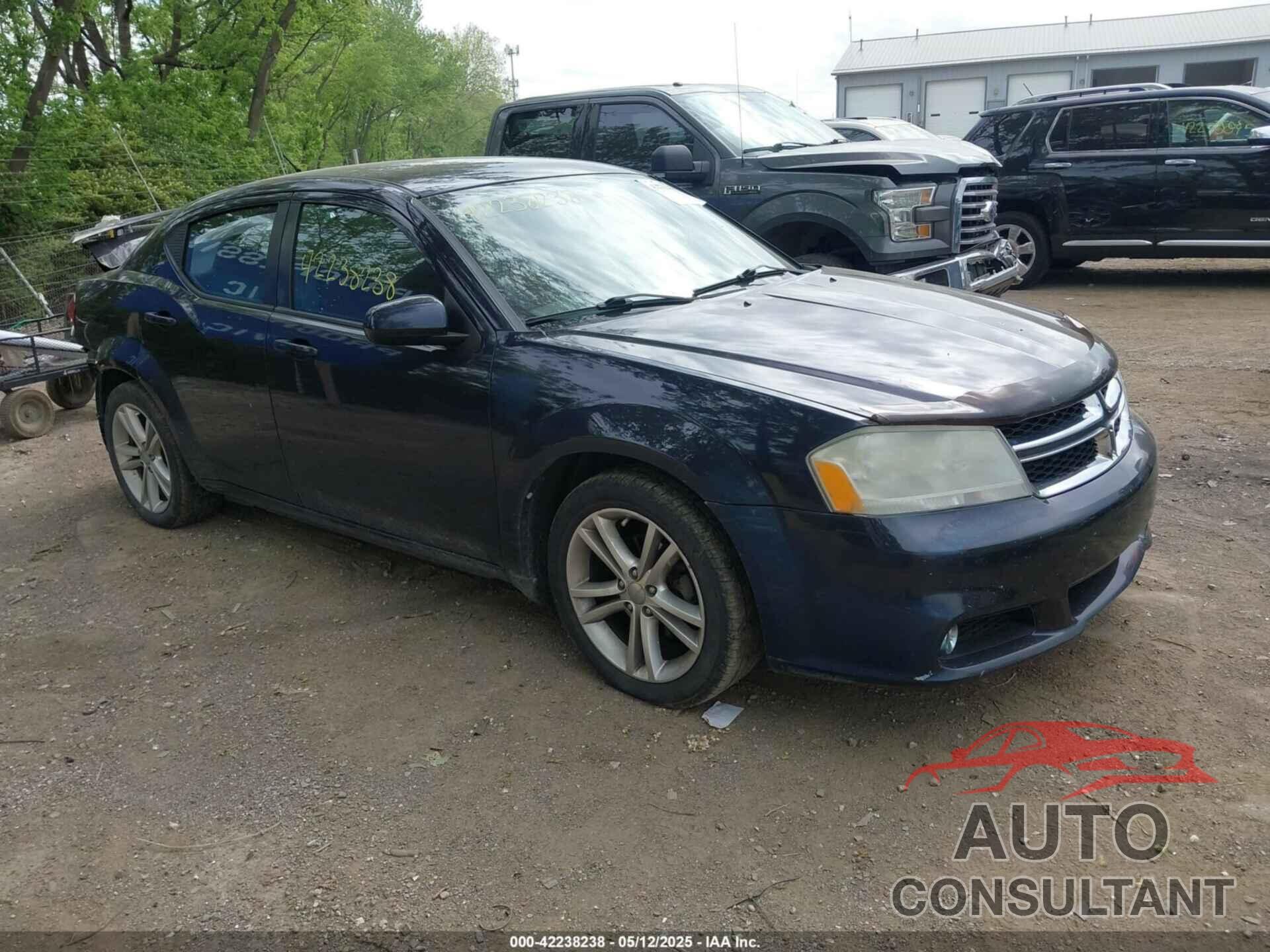 DODGE AVENGER 2011 - 1B3BD1FGXBN595955