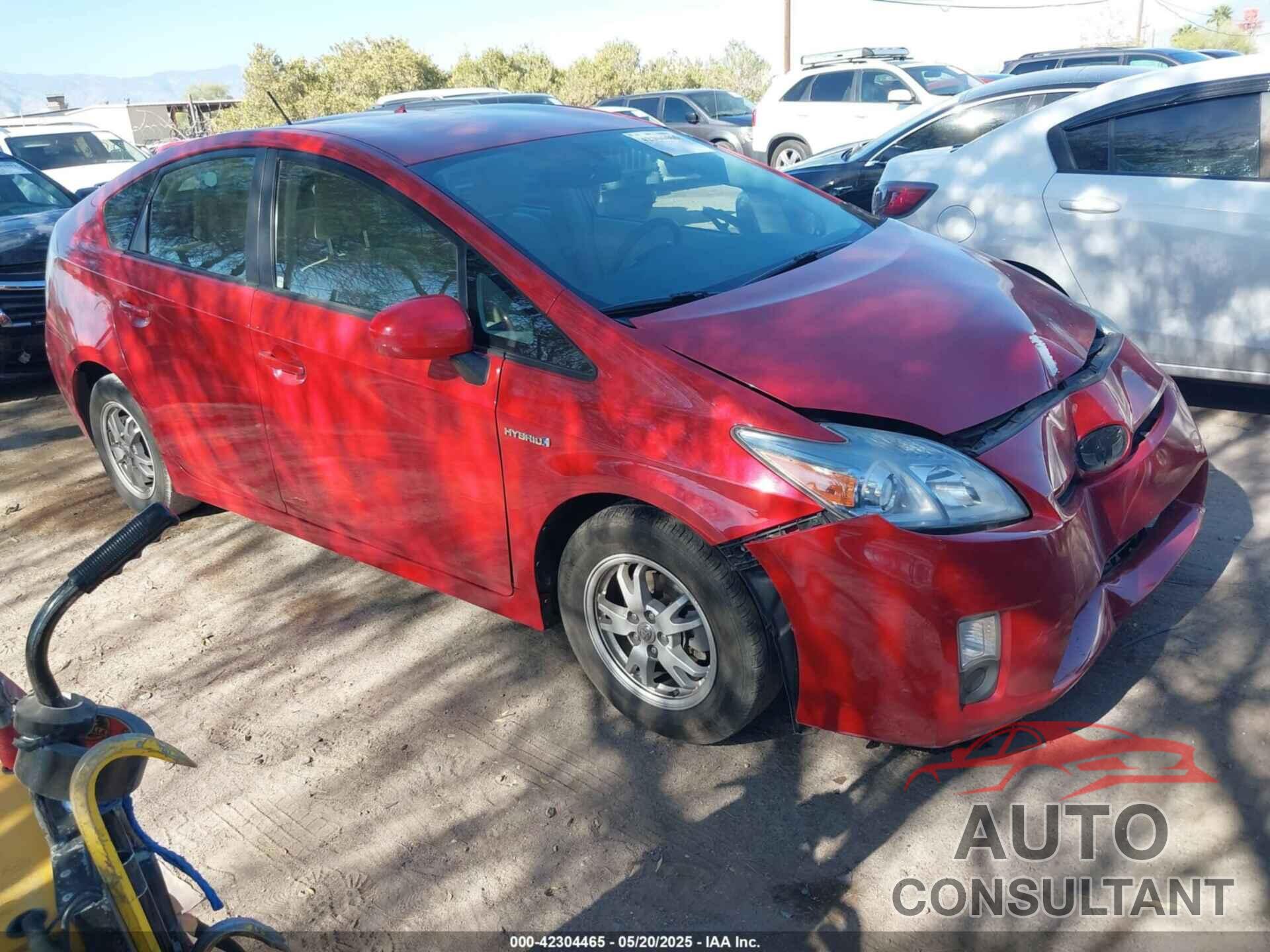 TOYOTA PRIUS 2010 - JTDKN3DU8A5058371