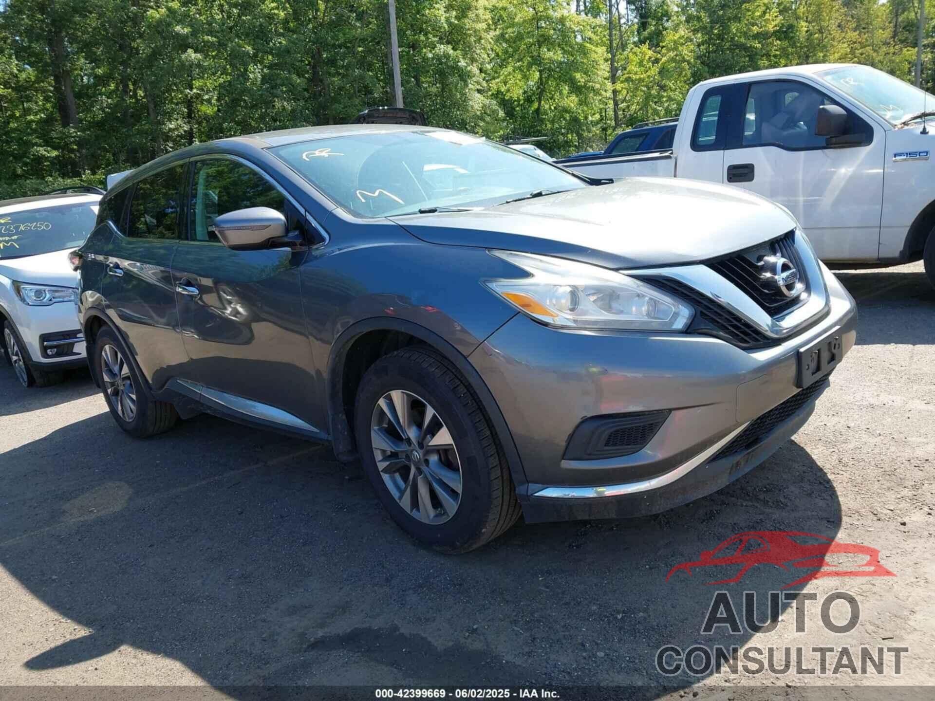 NISSAN MURANO 2016 - 5N1AZ2MH1GN161181