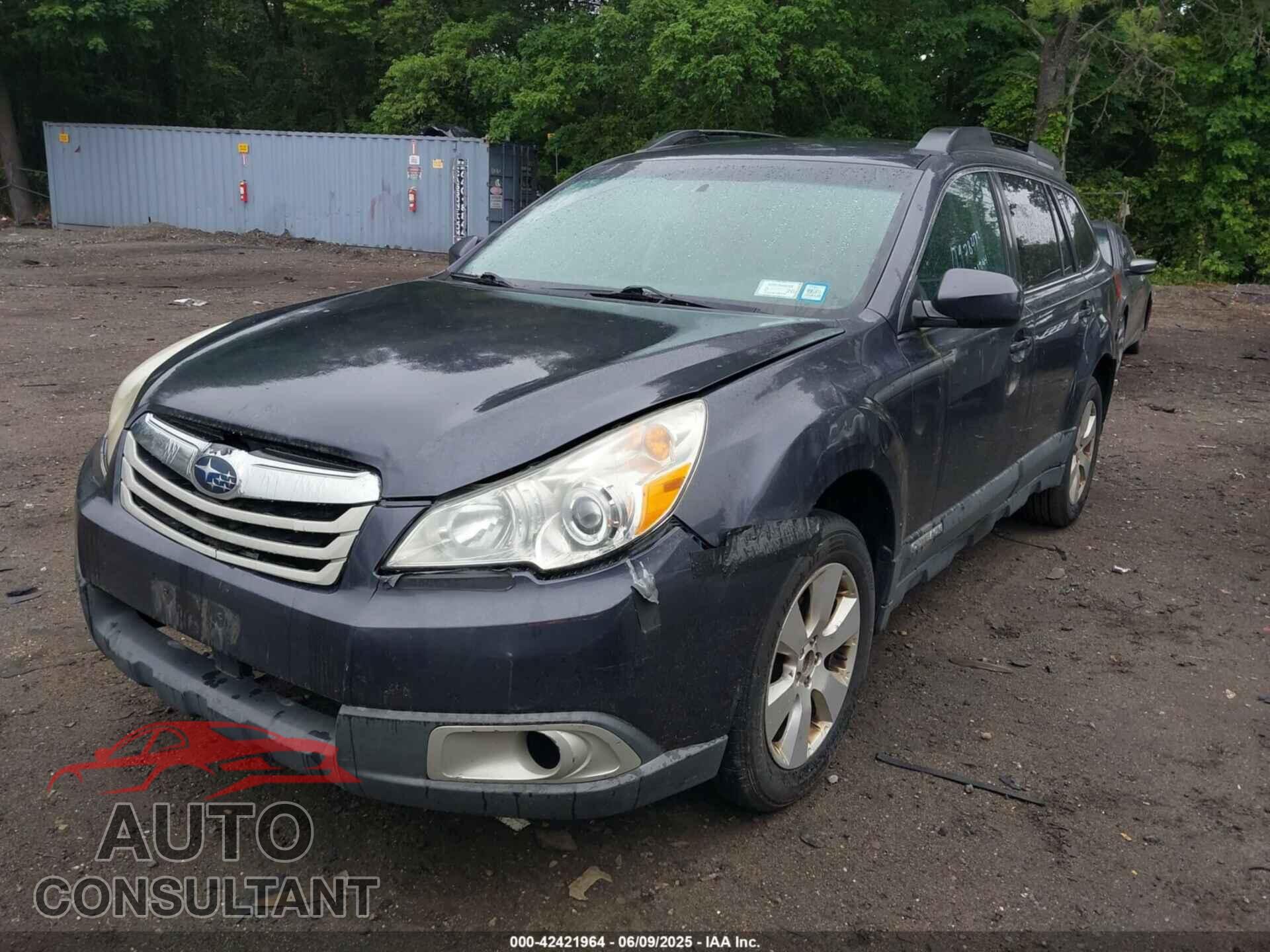 SUBARU OUTBACK 2011 - 4S4BRBCC1B3321882