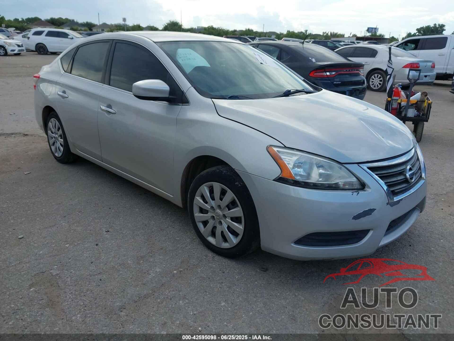 NISSAN SENTRA 2013 - 3N1AB7AP9DL680107