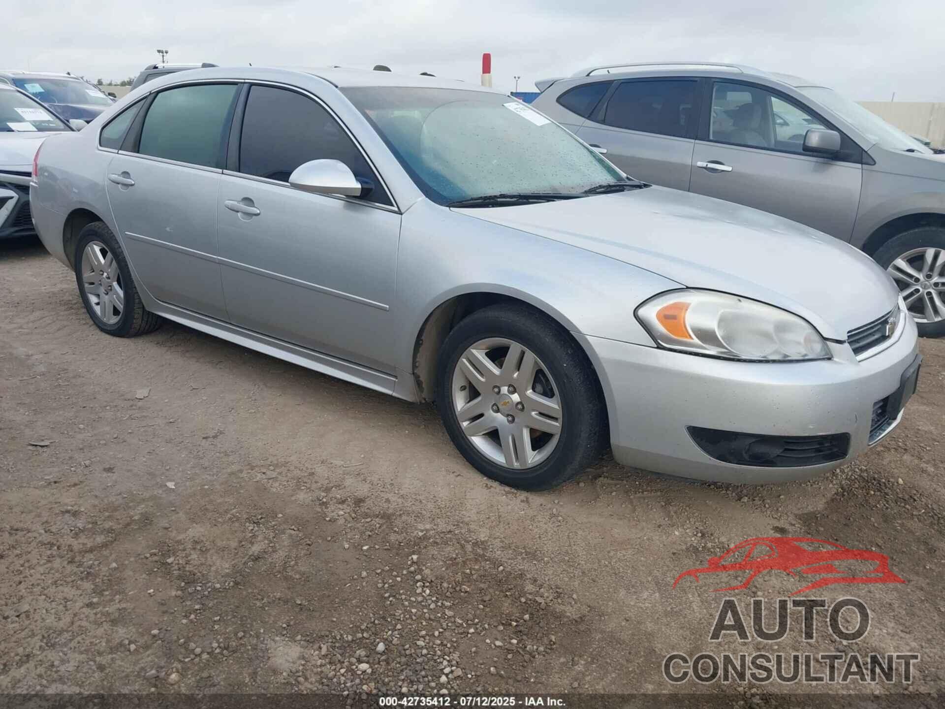 CHEVROLET IMPALA 2010 - 2G1WB5EKXA1247830