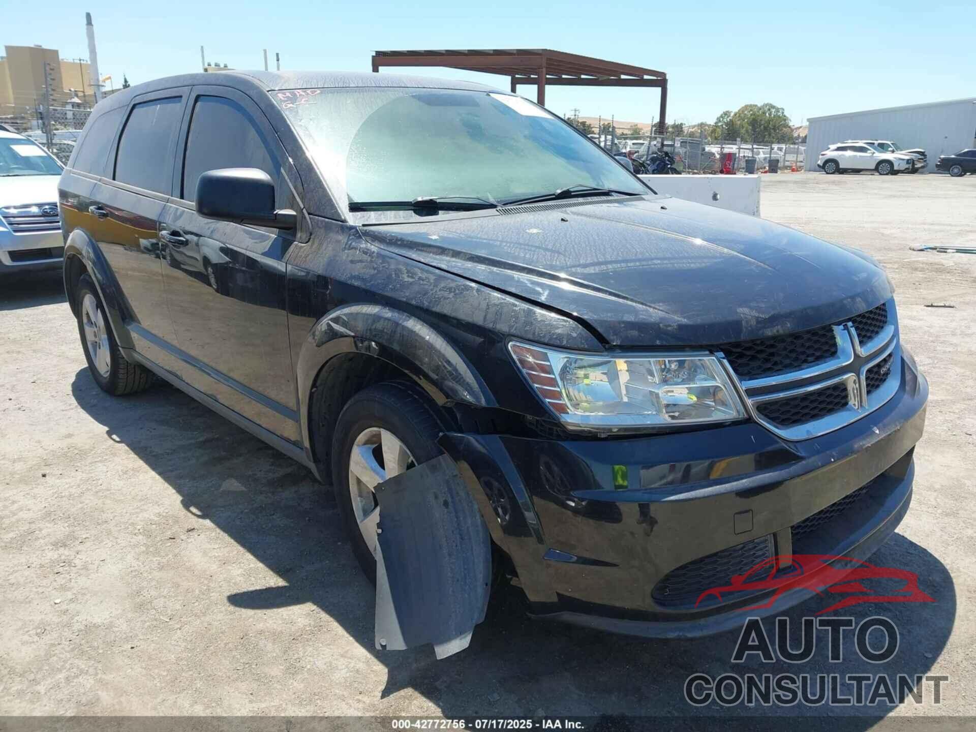 DODGE JOURNEY 2013 - 3C4PDCAB0DT556788