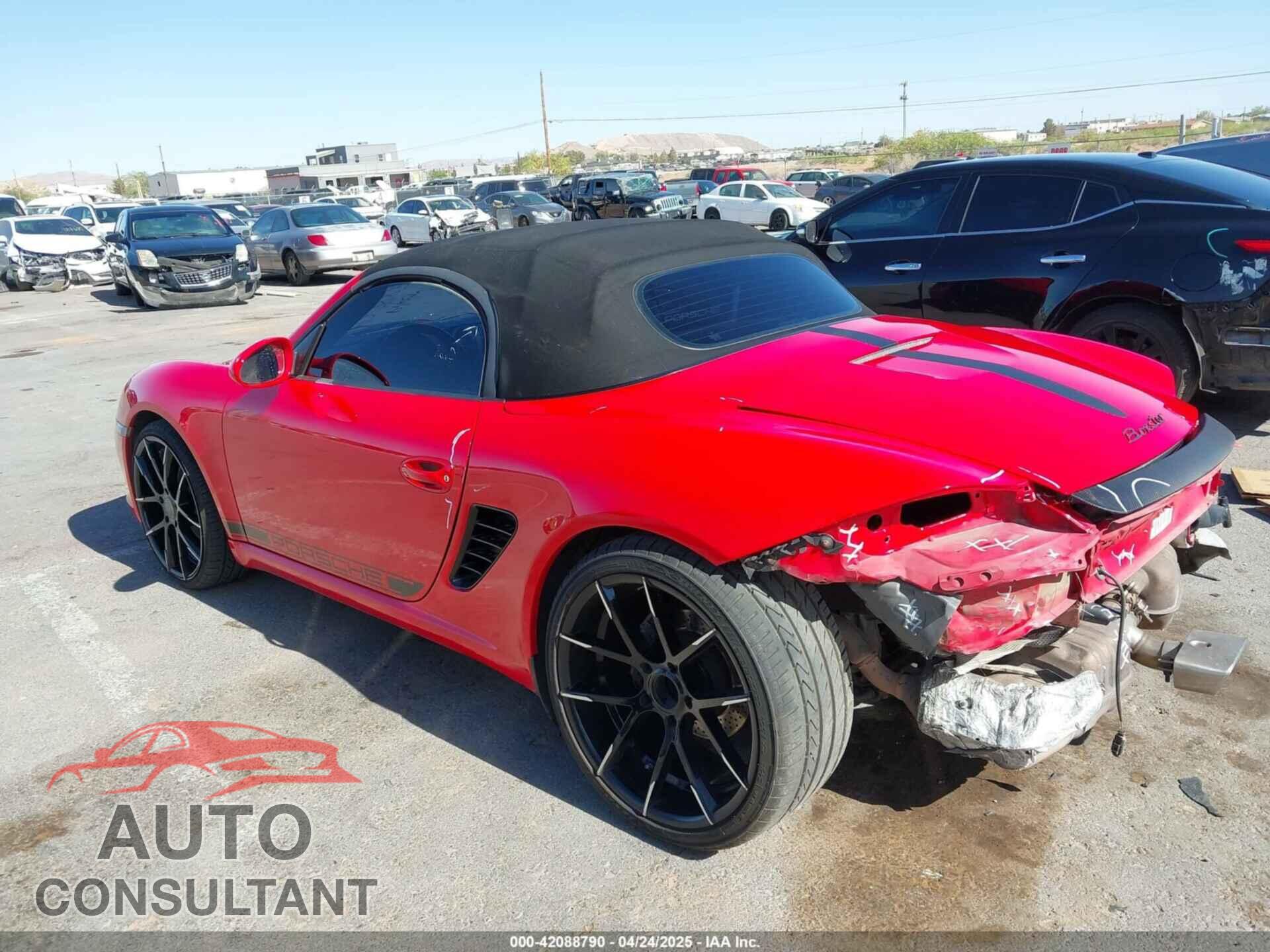 PORSCHE BOXSTER 2010 - WP0CA2A86AS710360