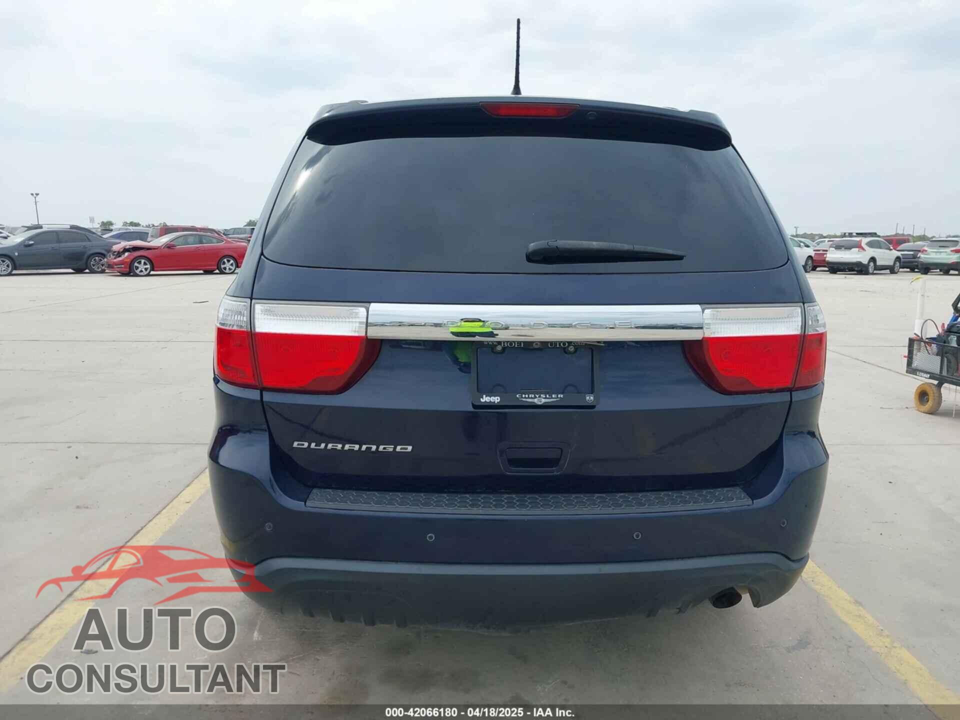 DODGE DURANGO 2013 - 1C4RDHAG9DC683973