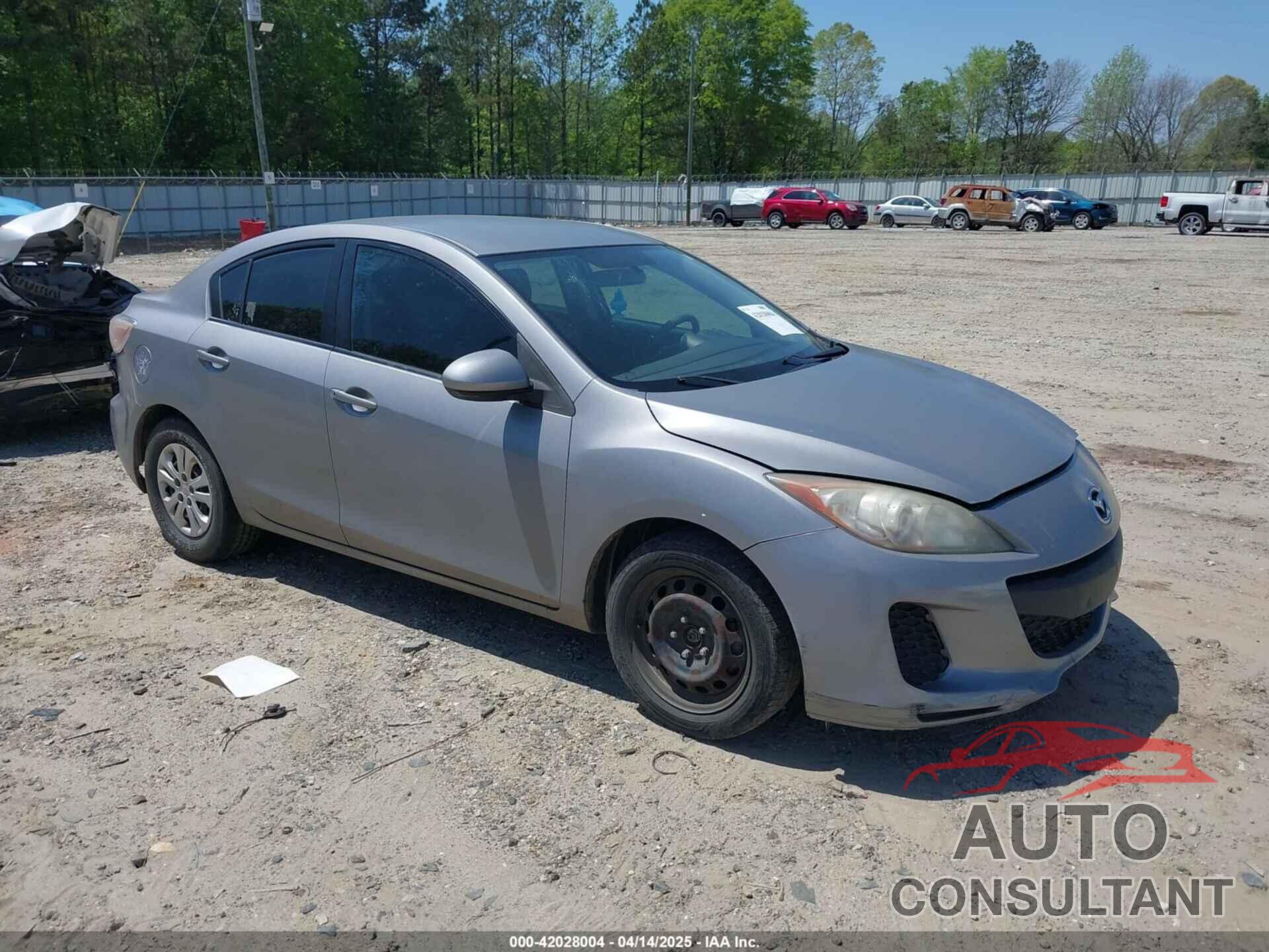 MAZDA MAZDA3 2013 - JM1BL1TF4D1797066