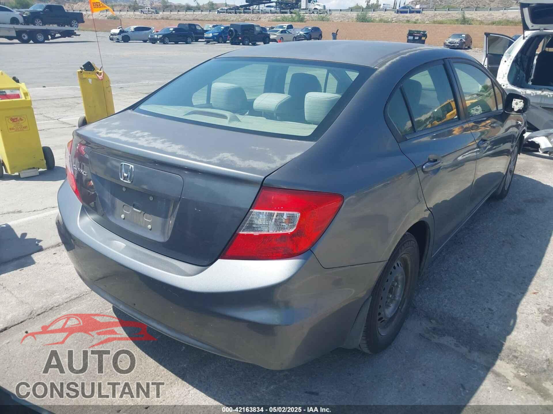 HONDA CIVIC 2012 - JHMFB2F5XCS005393