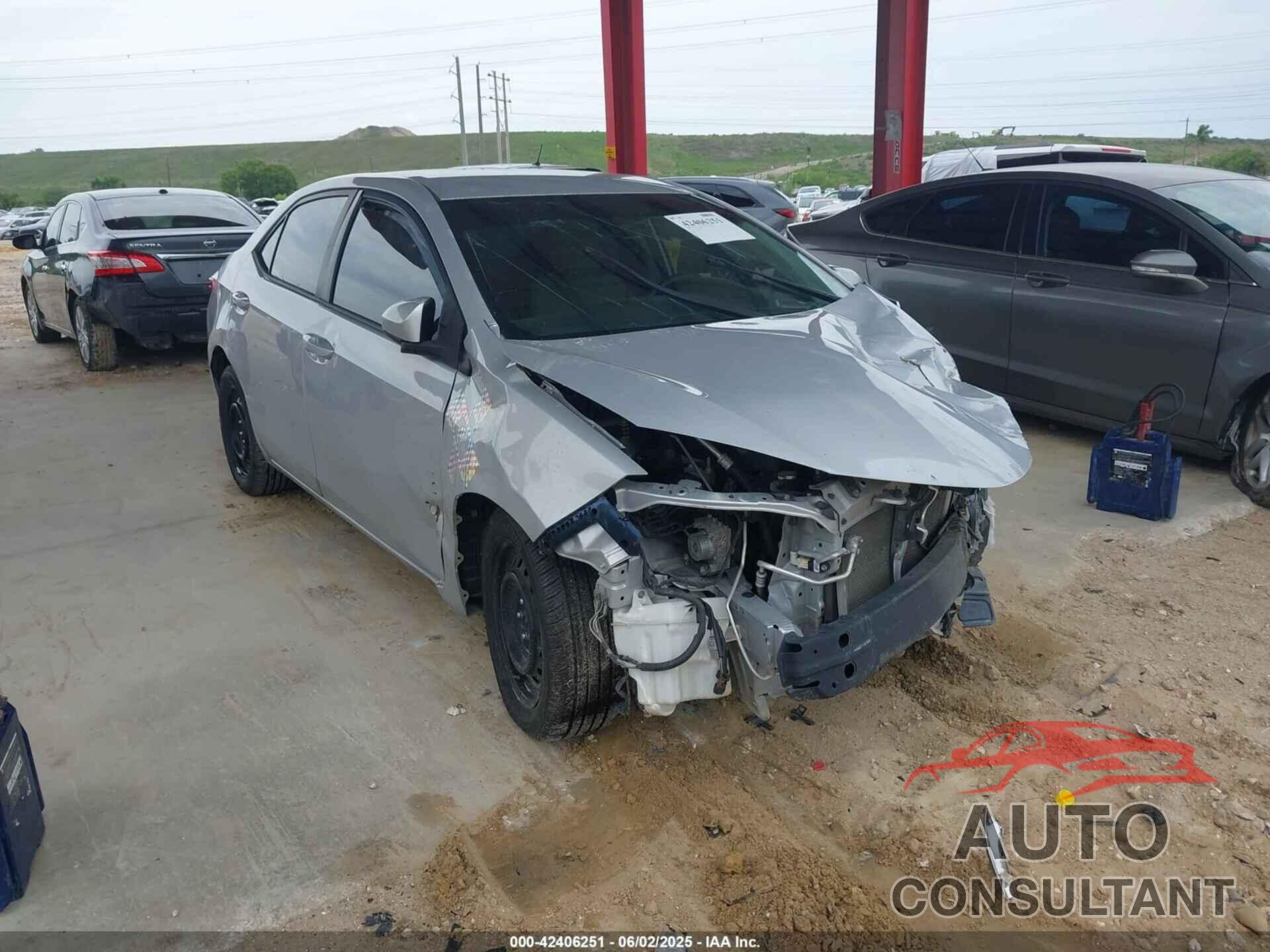 TOYOTA COROLLA 2016 - 2T1BURHE5GC544186
