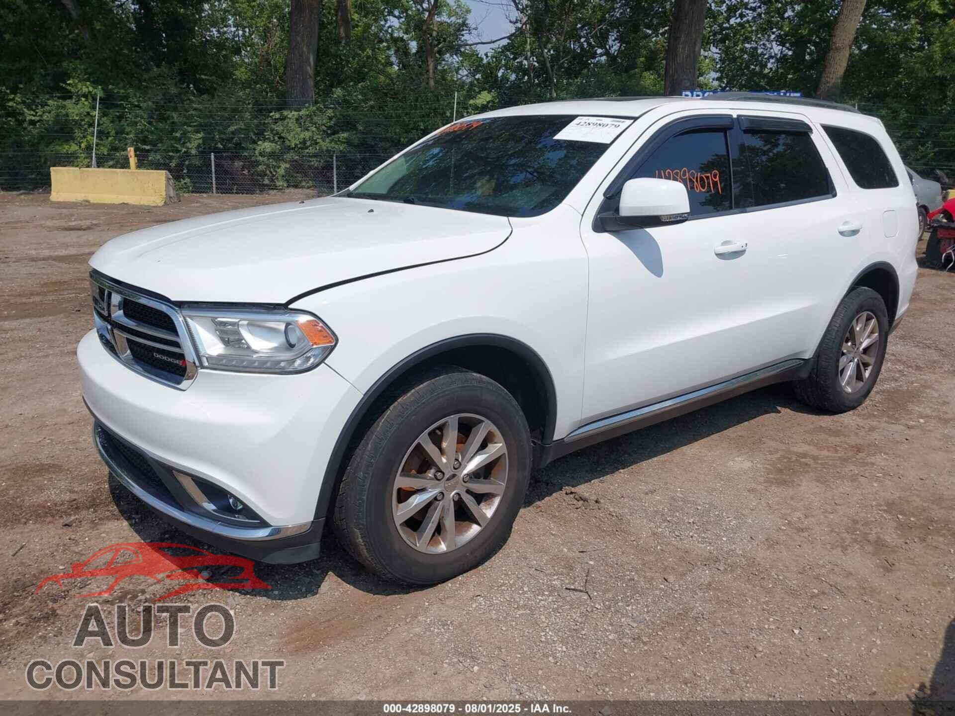 DODGE DURANGO 2015 - 1C4RDJDG5FC114429