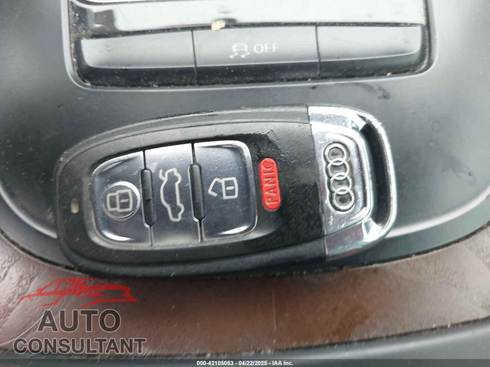 AUDI A5 2013 - WAULFAFR9DA042929