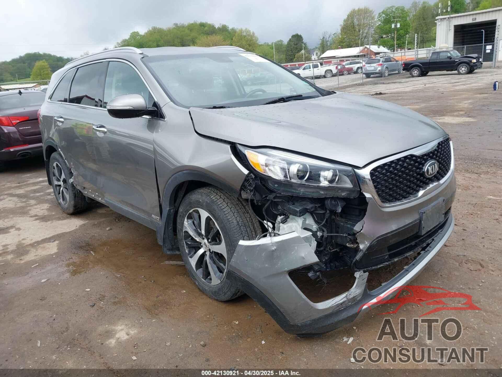 KIA SORENTO 2016 - 5XYPHDA14GG050328