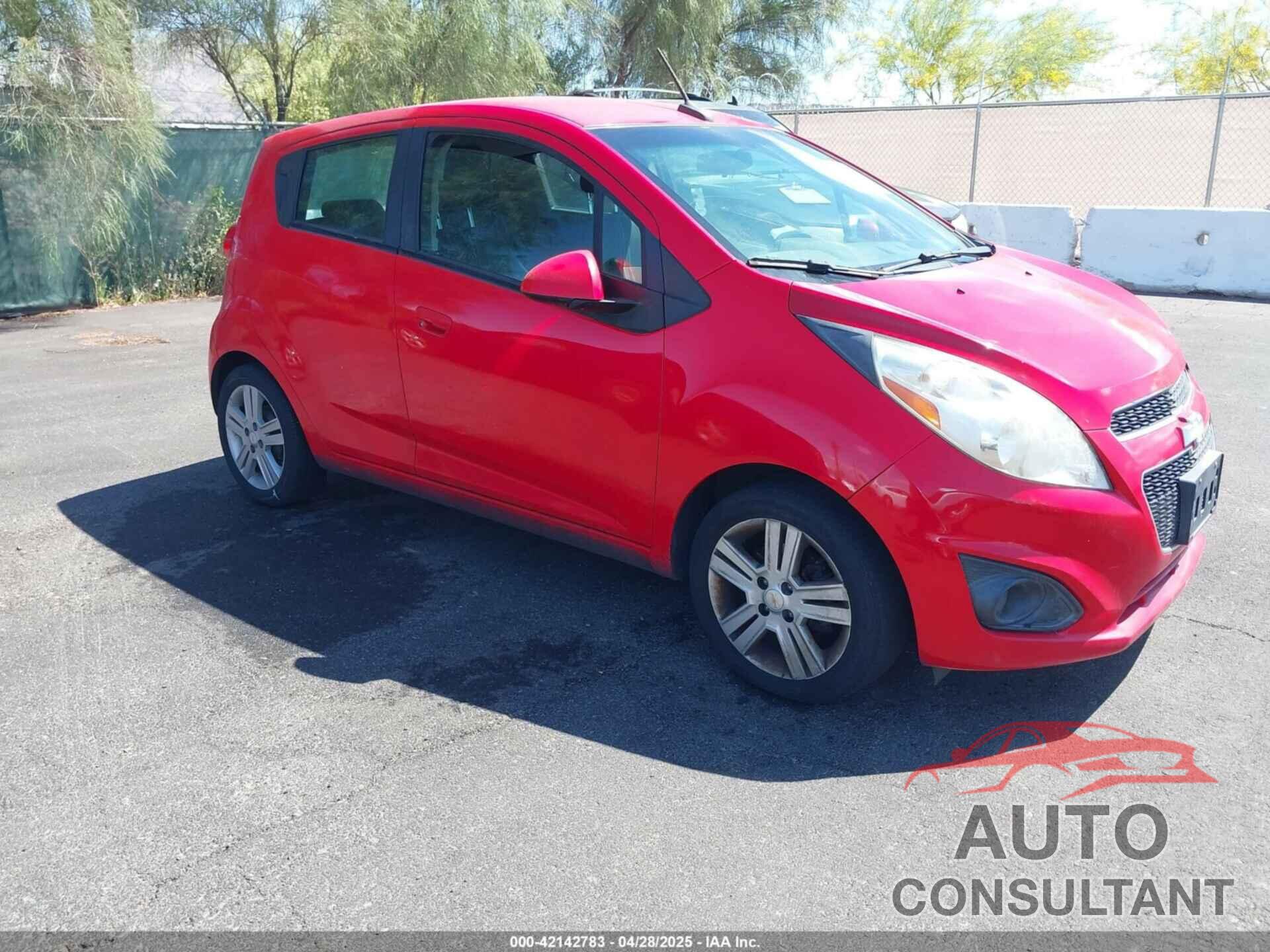 CHEVROLET SPARK 2013 - KL8CD6S96DC507904