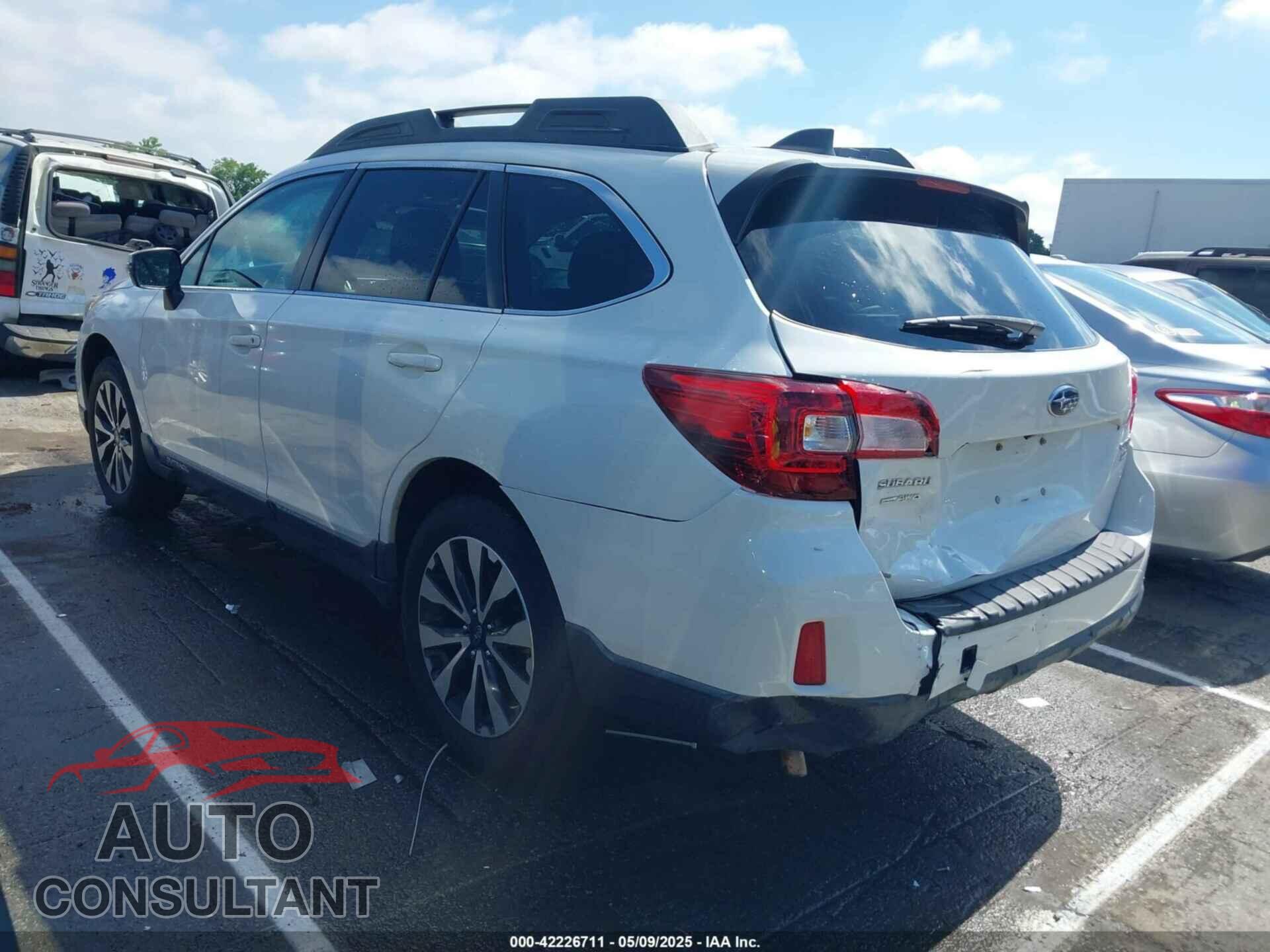 SUBARU OUTBACK 2017 - 4S4BSANC0H3384198