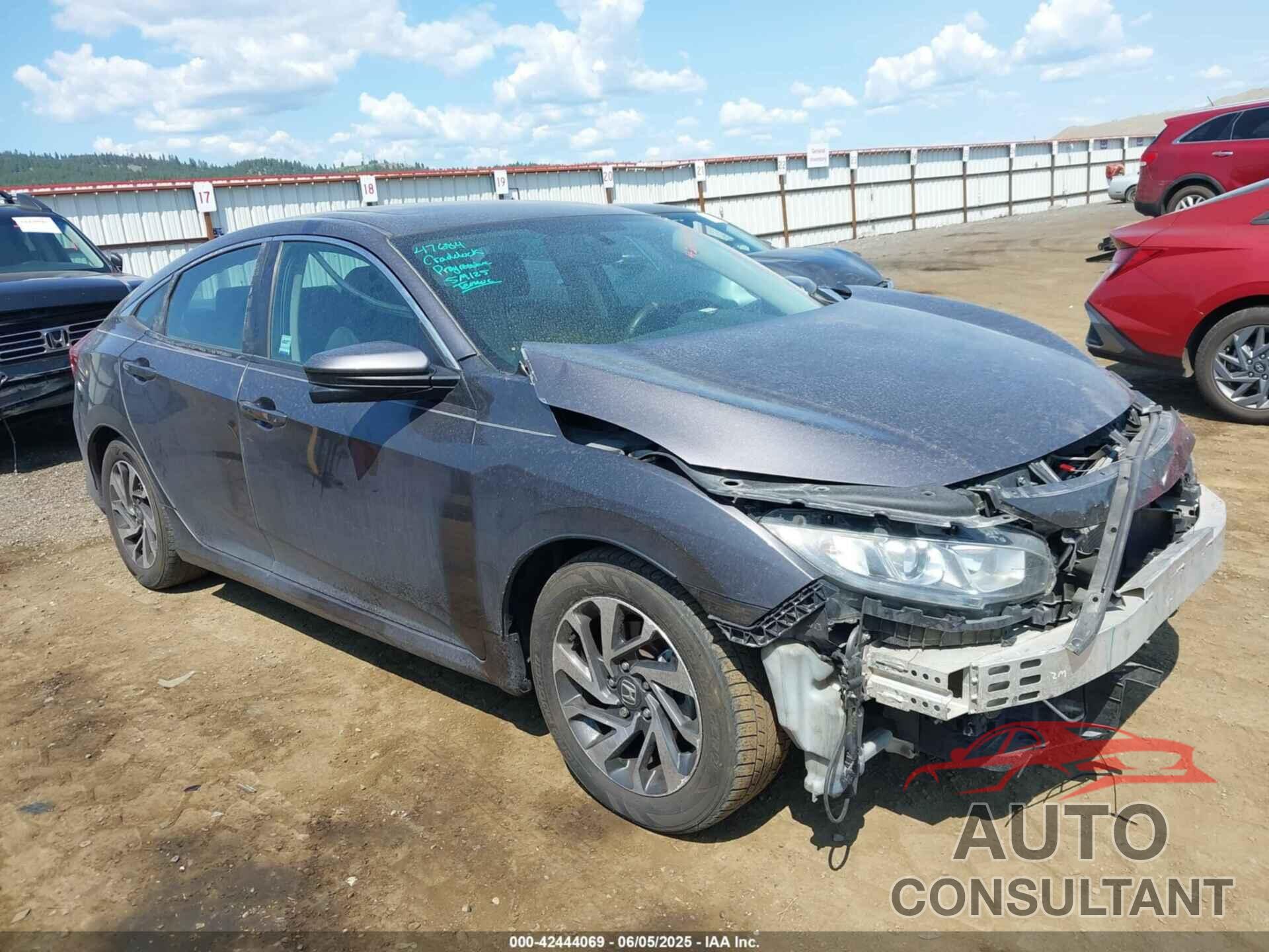 HONDA CIVIC 2016 - 2HGFC2F74GH537415