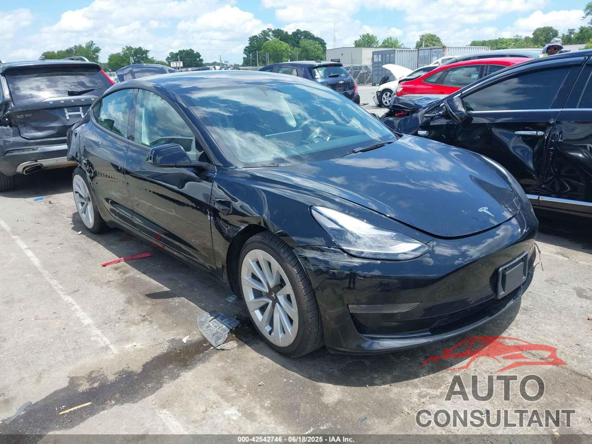 TESLA MODEL 3 2022 - 5YJ3E1EAXNF291170