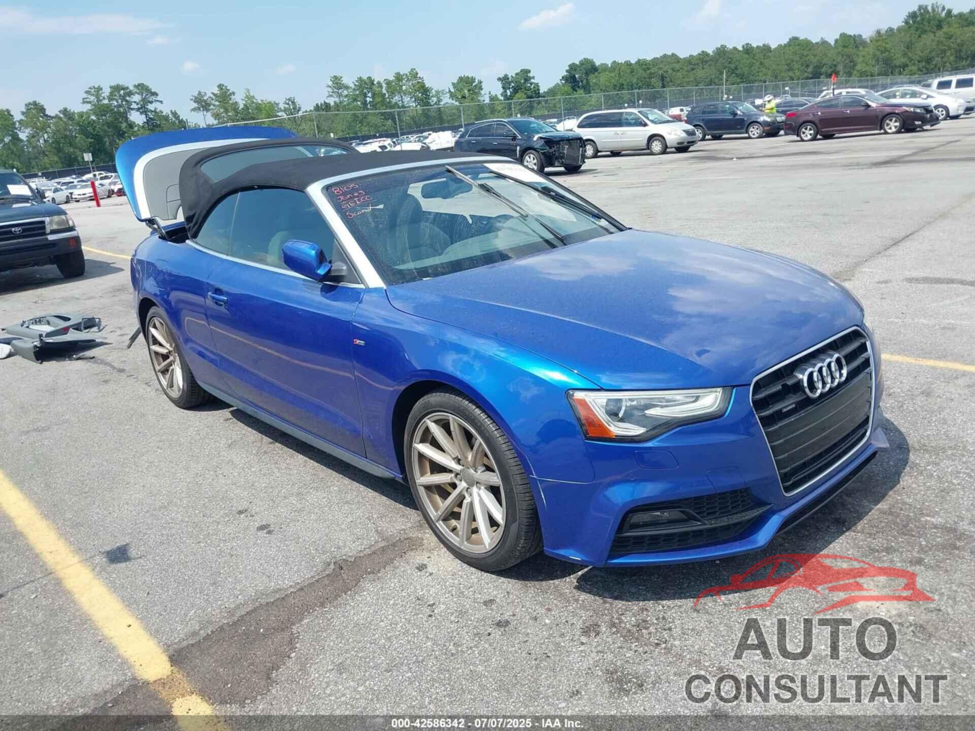 AUDI A5 2017 - WAUD2AFH4HN003221