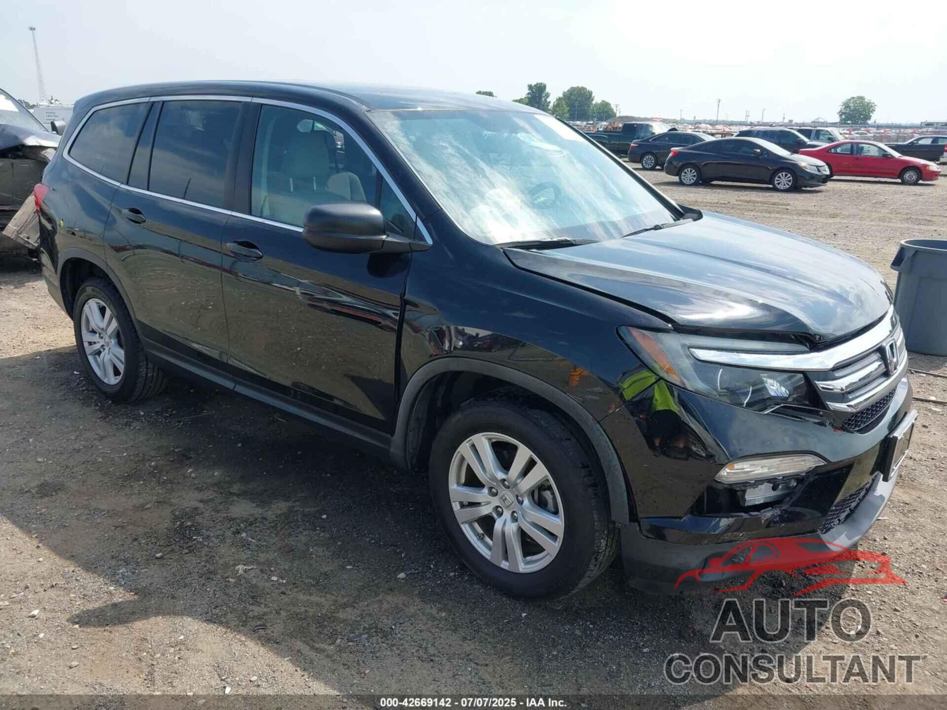 HONDA PILOT 2018 - 5FNYF6H18JB072567