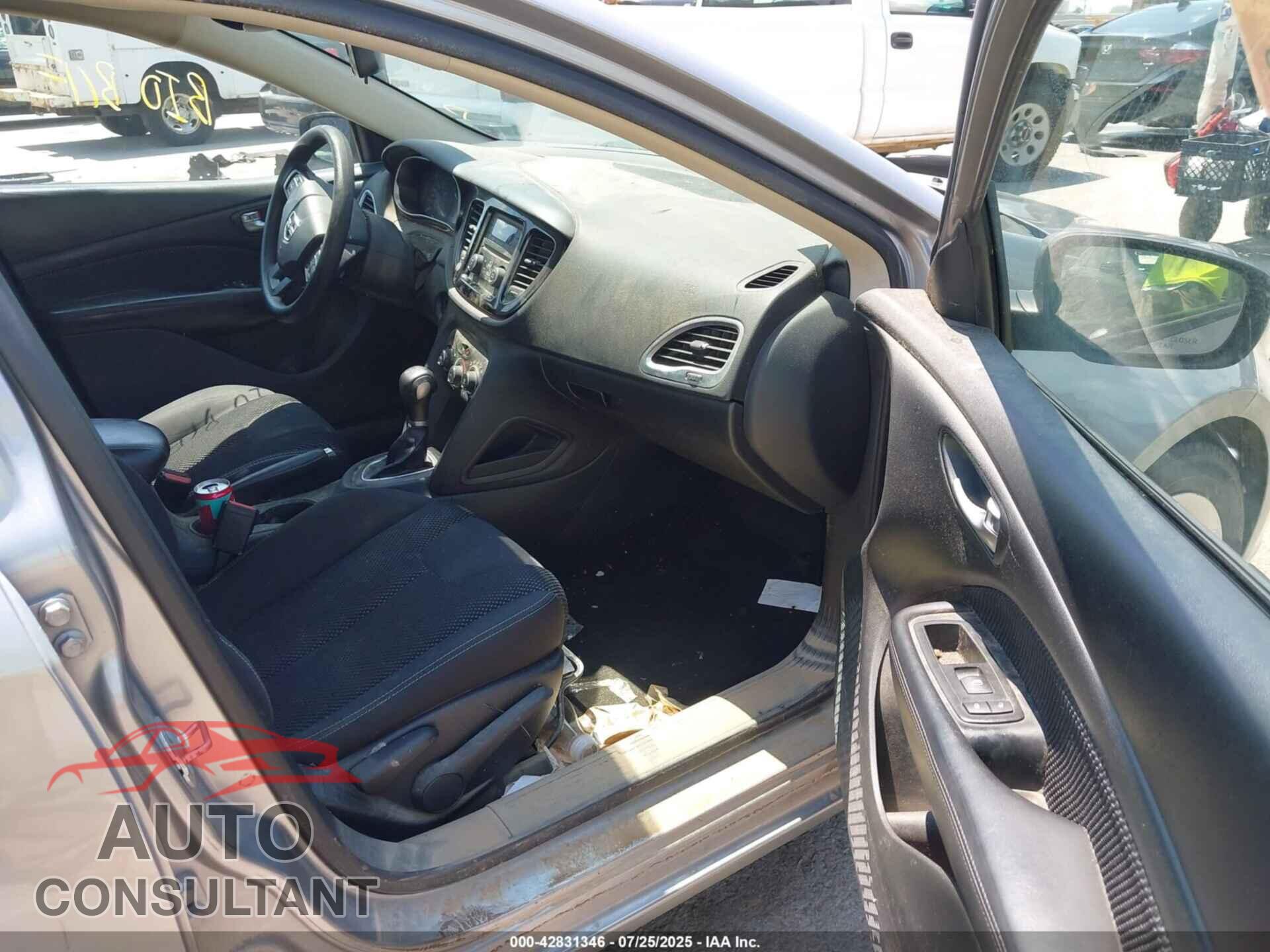 DODGE DART 2015 - 1C3CDFBB7FD373464