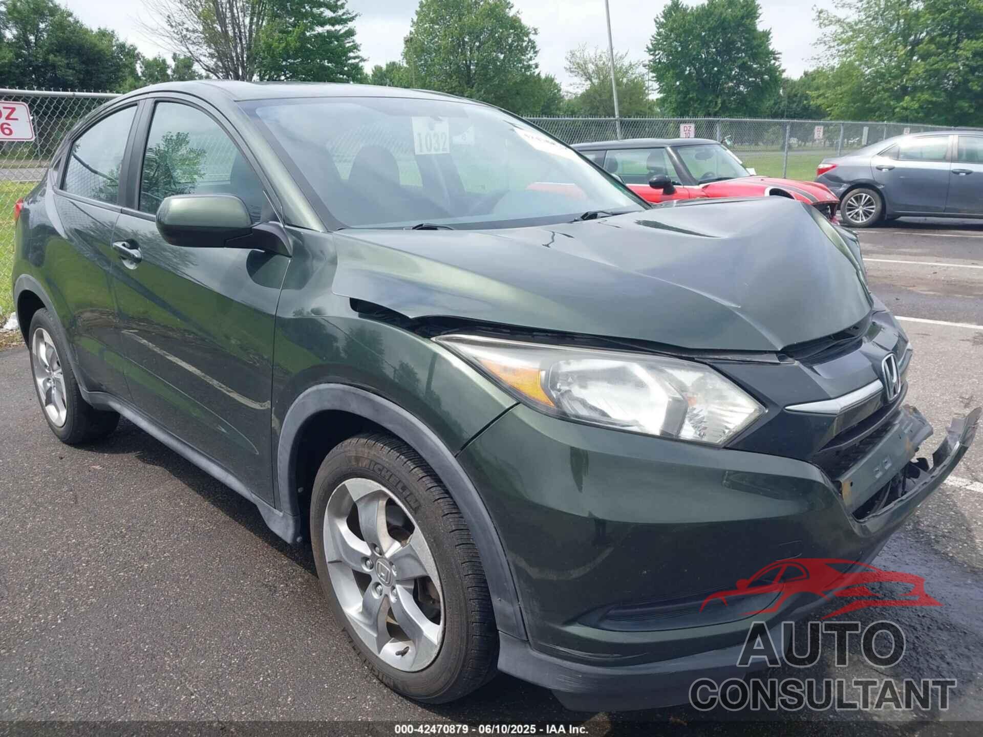 HONDA HR-V 2018 - 3CZRU6H31JG714367