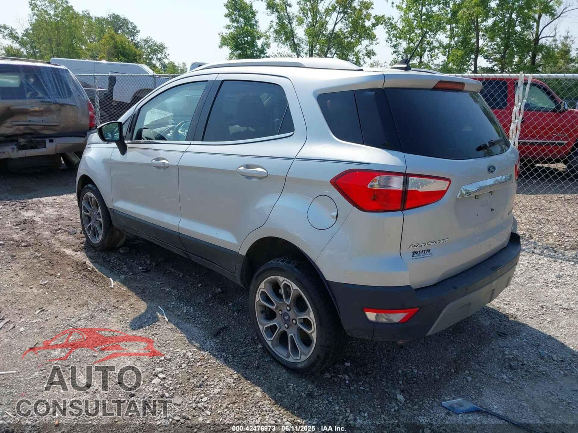 FORD ECOSPORT 2020 - MAJ6S3KL4LC357140
