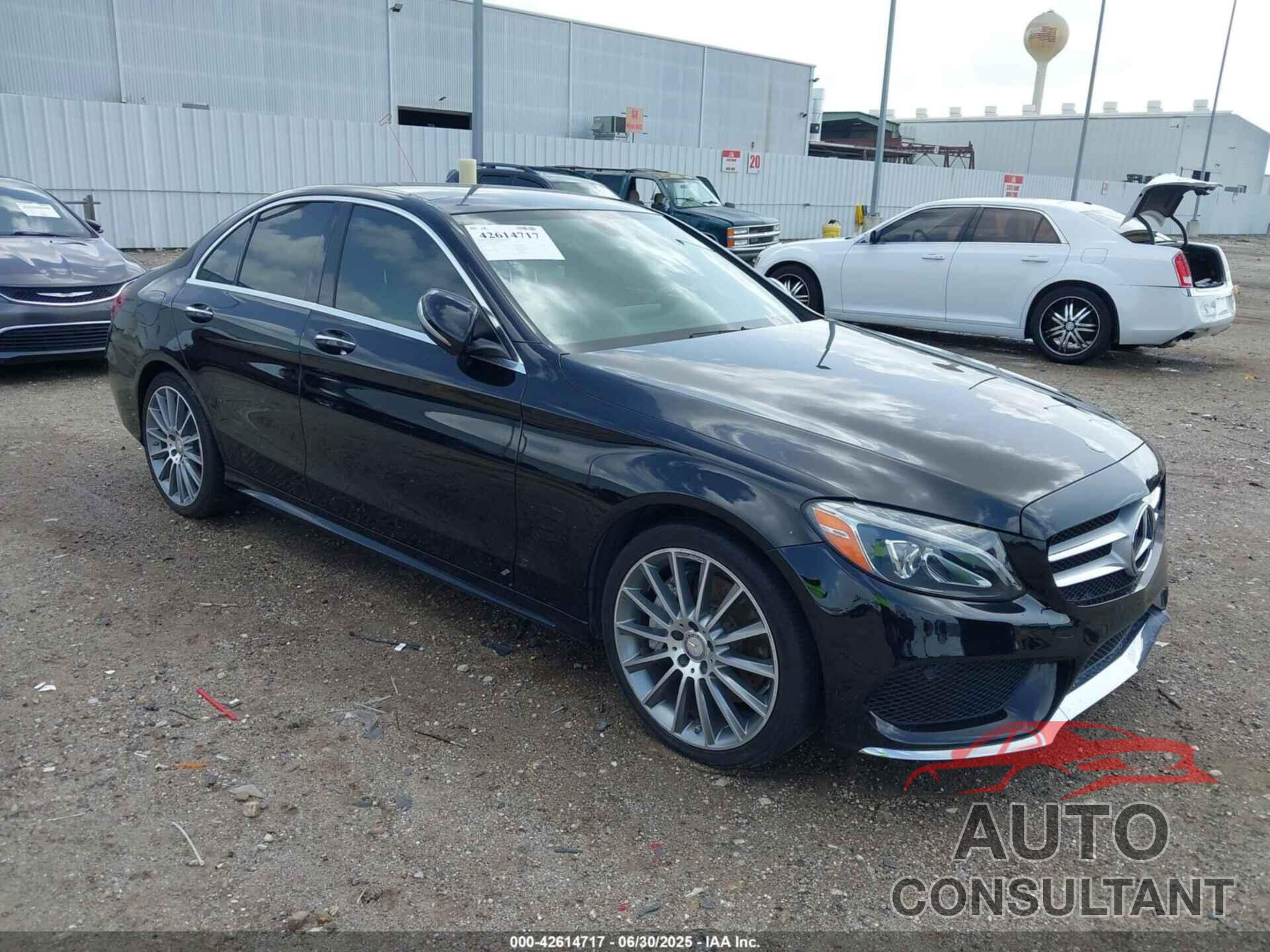 MERCEDES-BENZ C 300 2015 - 55SWF4KB4FU031355