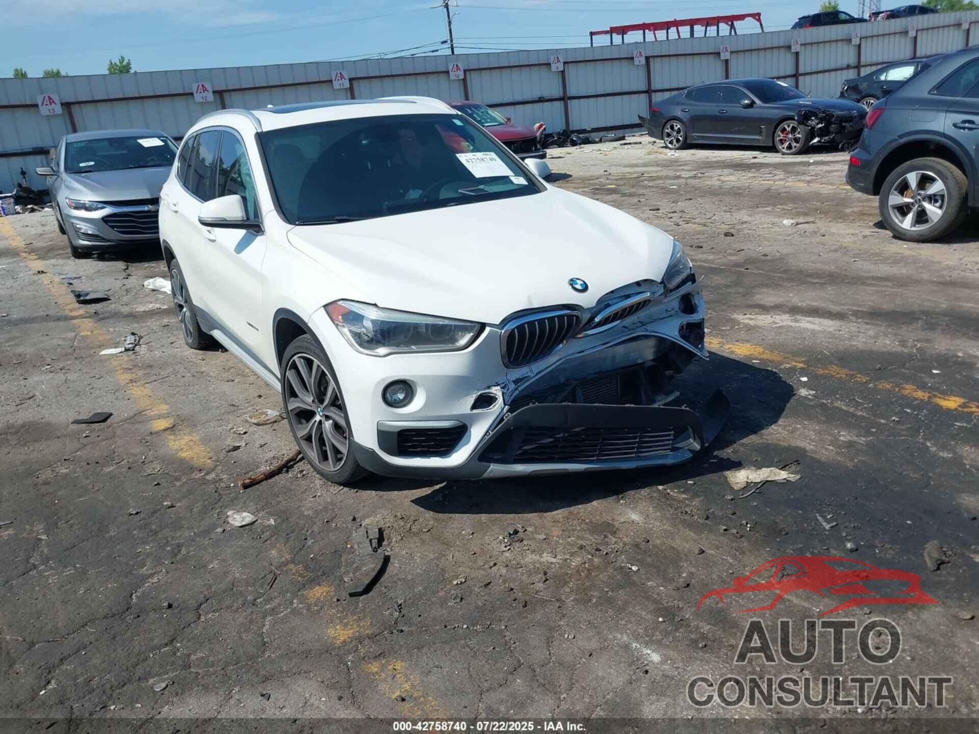 BMW X1 2017 - WBXHU7C33HP925058
