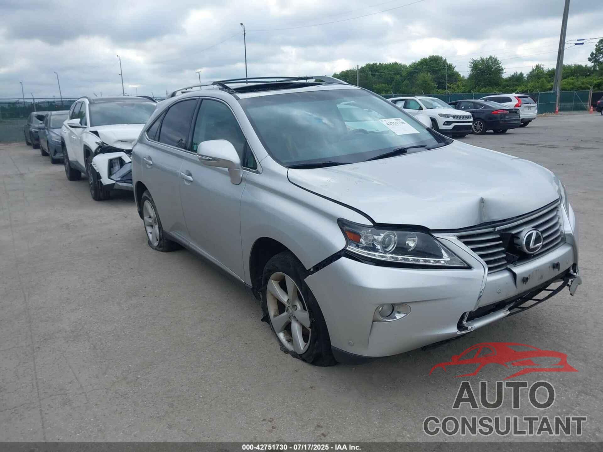 LEXUS RX 350 2013 - 2T2BK1BA7DC210200