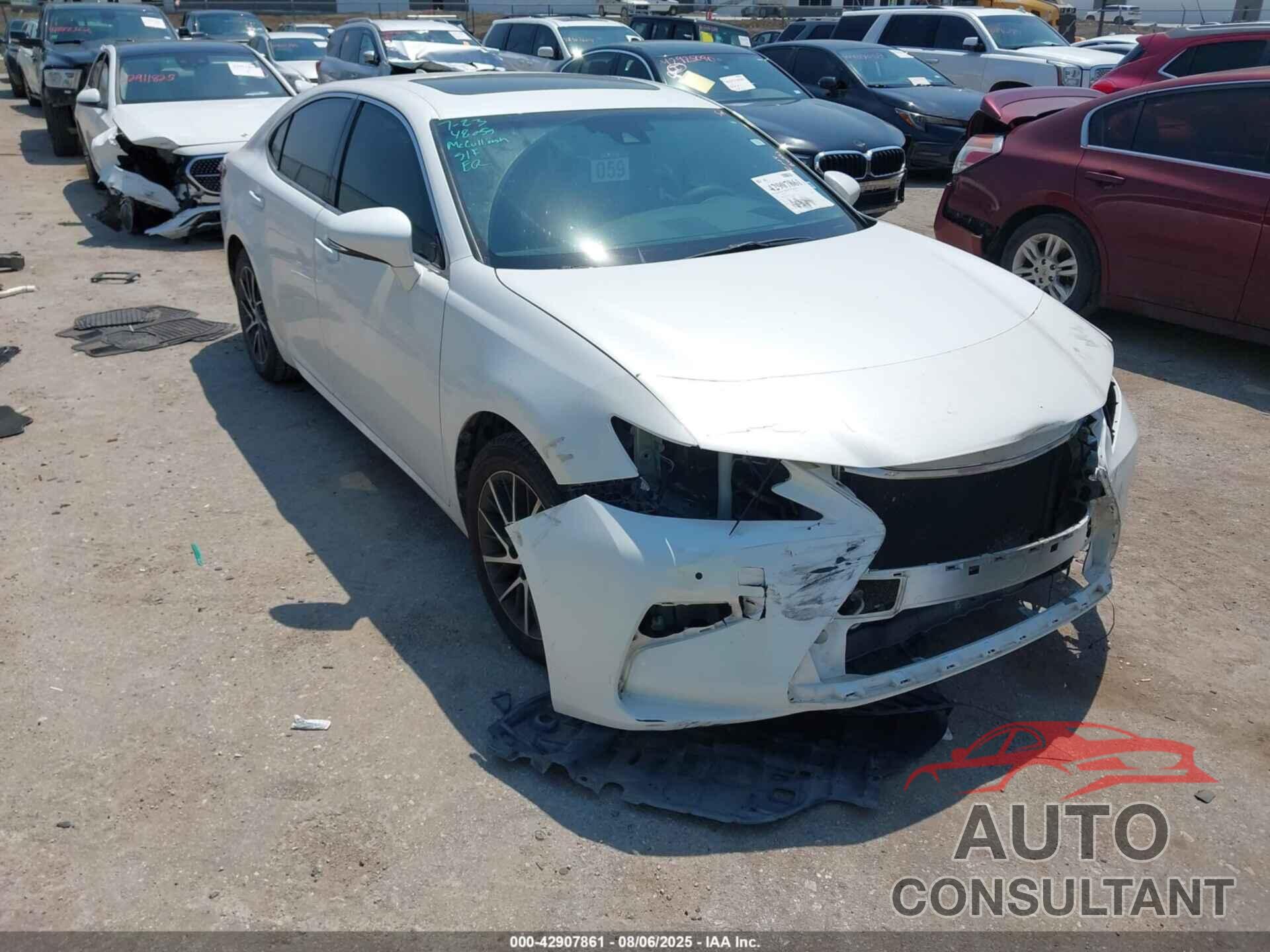 LEXUS ES 350 2016 - 58ABK1GG2GU029793
