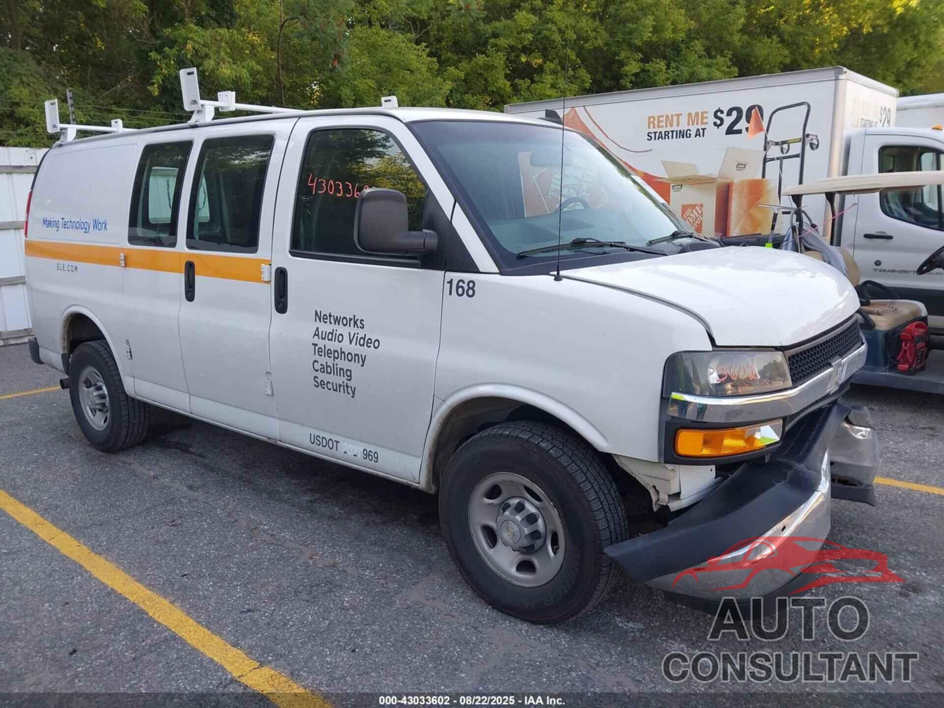 CHEVROLET EXPRESS CARGO 2021 - 1GCWGAF75M1269871