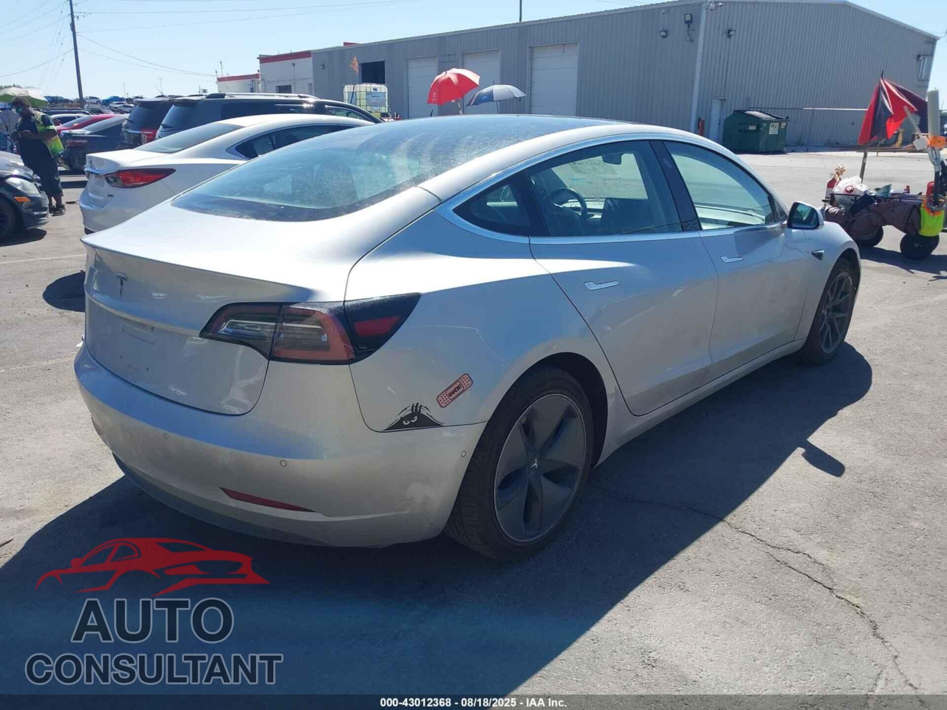 TESLA MODEL 3 2018 - 5YJ3E1EB9JF073966