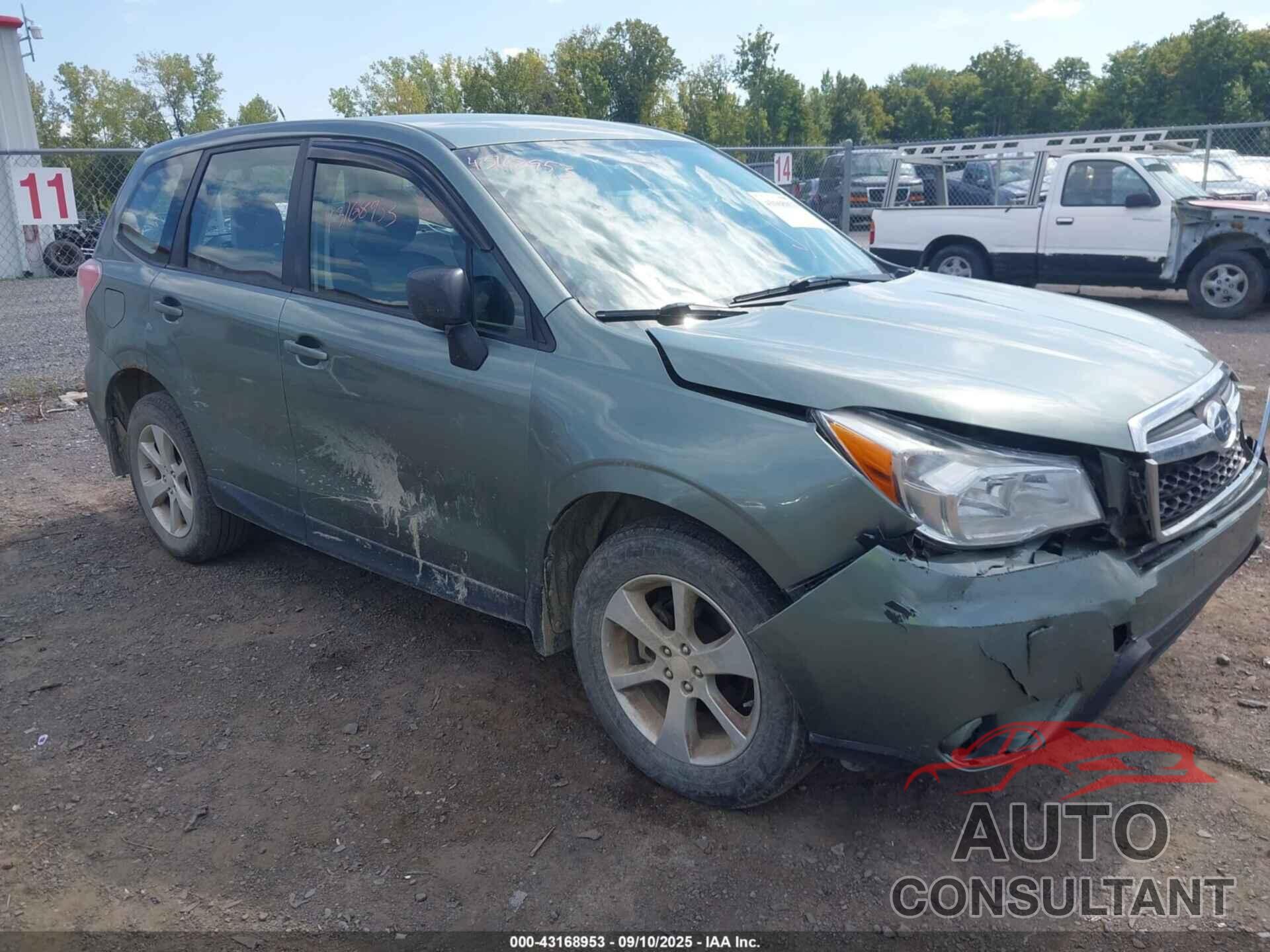 SUBARU FORESTER 2014 - JF2SJAAC2EH480248