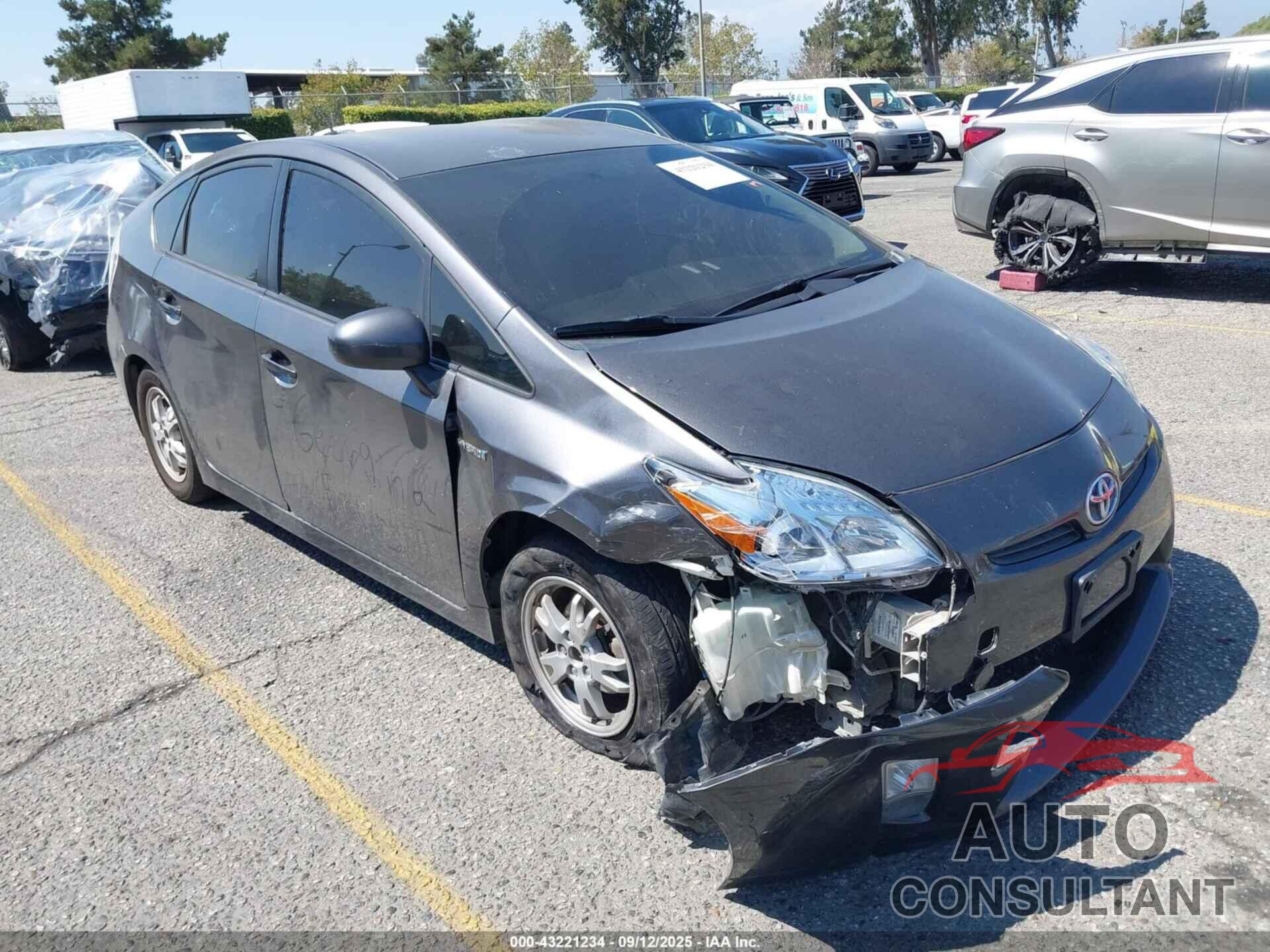 TOYOTA PRIUS 2010 - JTDKN3DUXA0024574