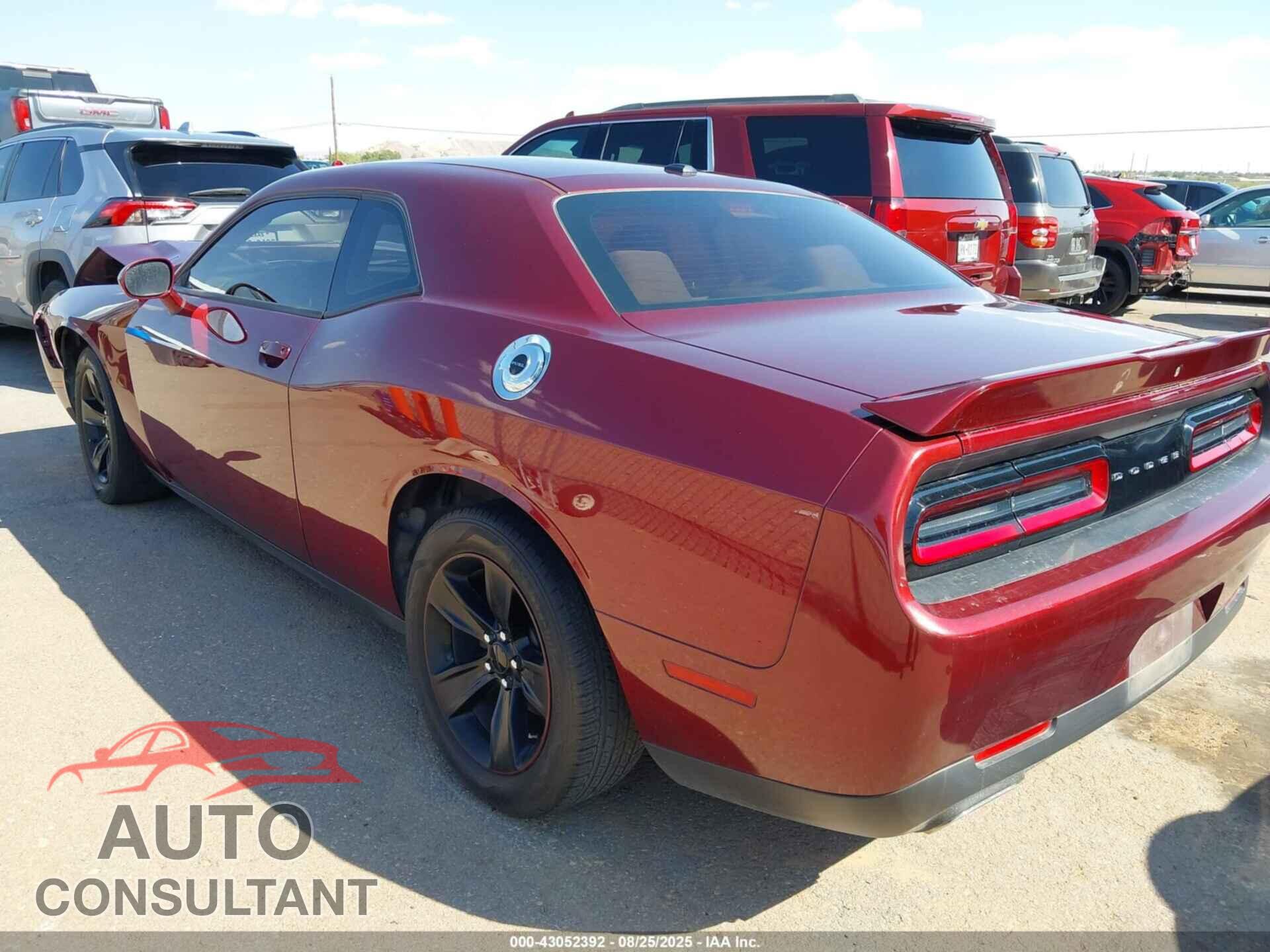 DODGE CHALLENGER 2019 - 2C3CDZAG9KH668819