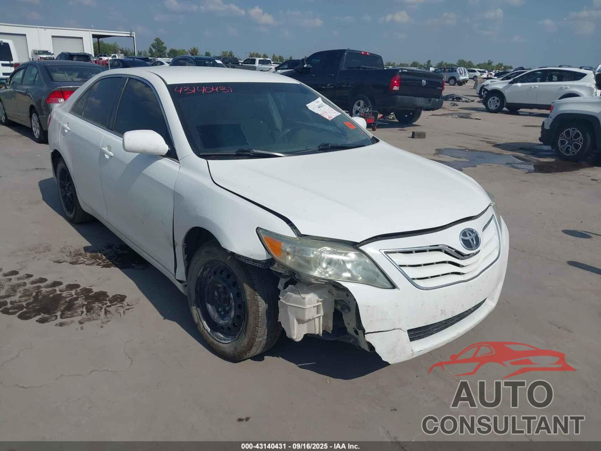TOYOTA CAMRY 2010 - 4T1BF3EK3AU535073