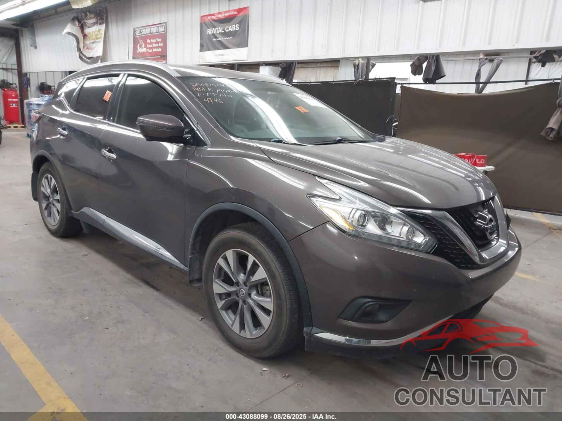 NISSAN MURANO 2016 - 5N1AZ2MG9GN114746