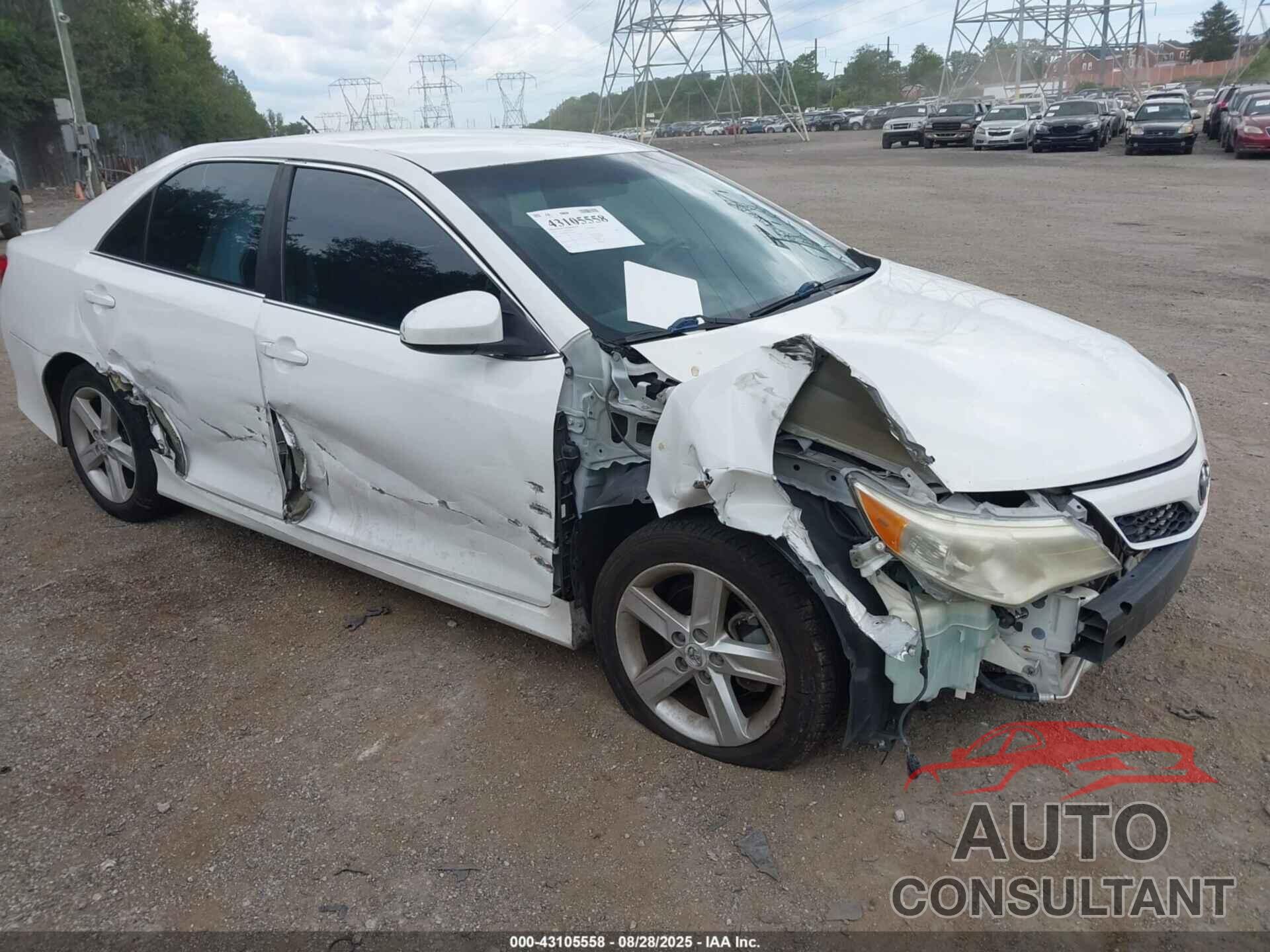TOYOTA CAMRY 2012 - 4T1BF1FKXCU156285